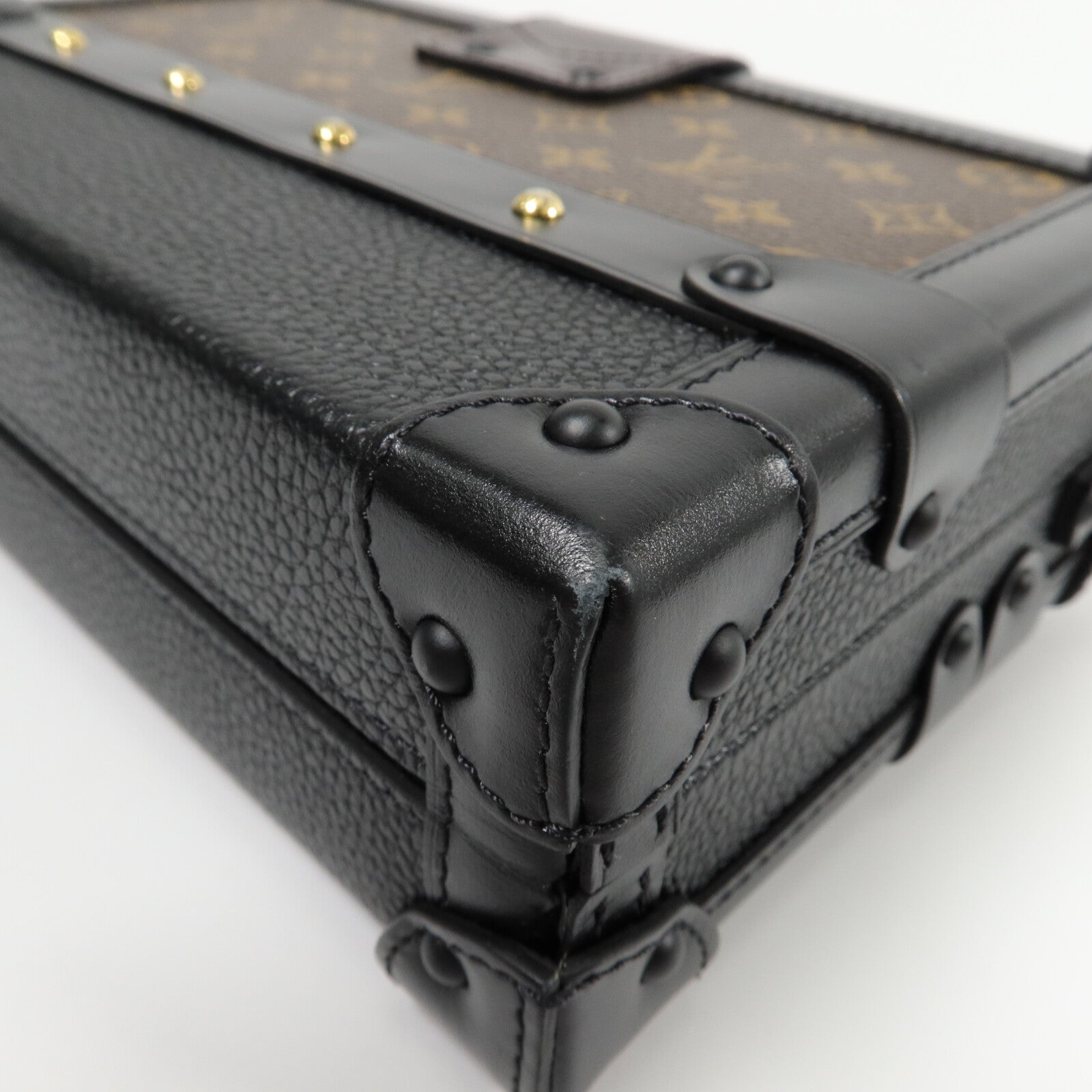 LOUIS VUITTON 牛皮皮革Petite Malle肩背袋