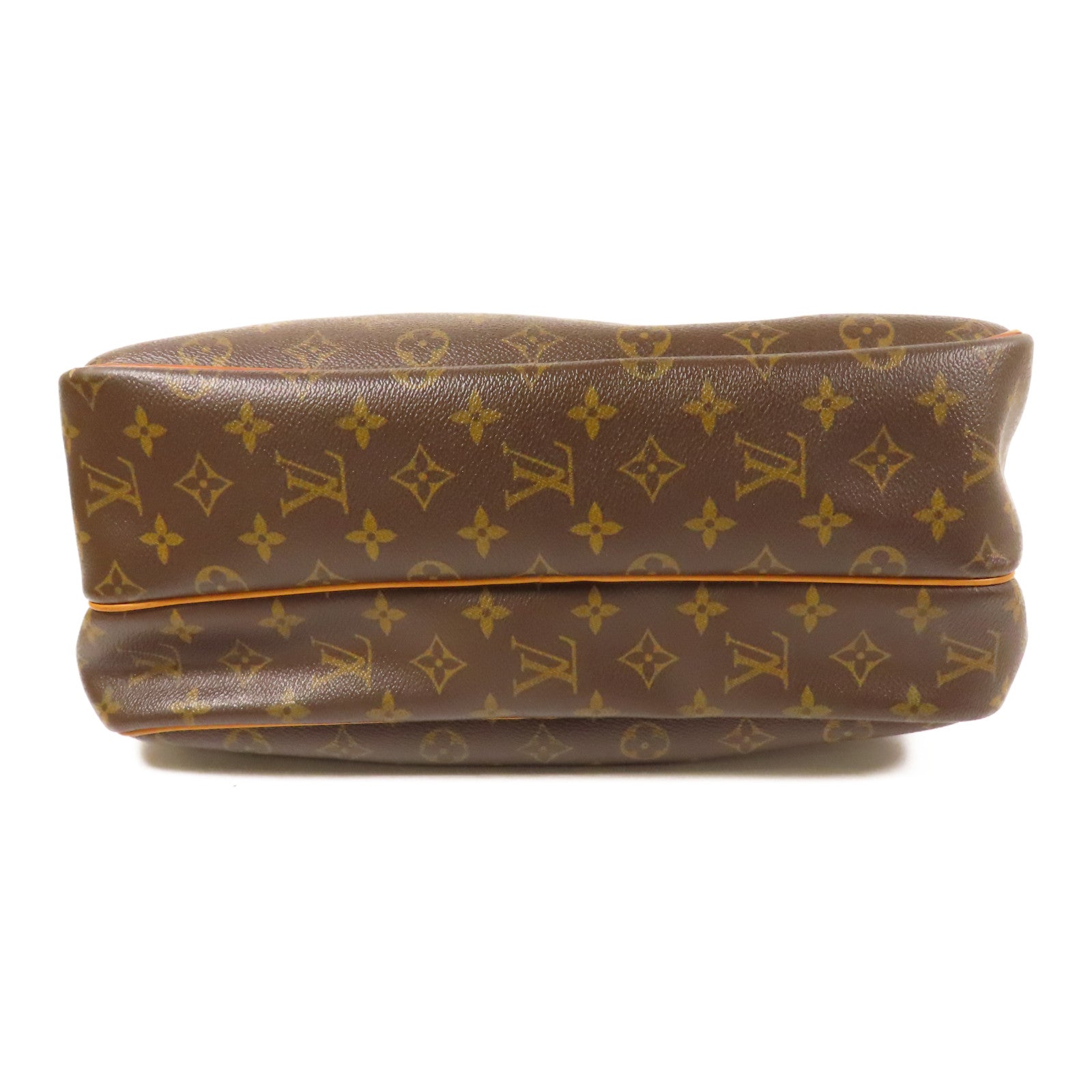 LOUIS VUITTON Monogram Reporter GM金扣肩背袋