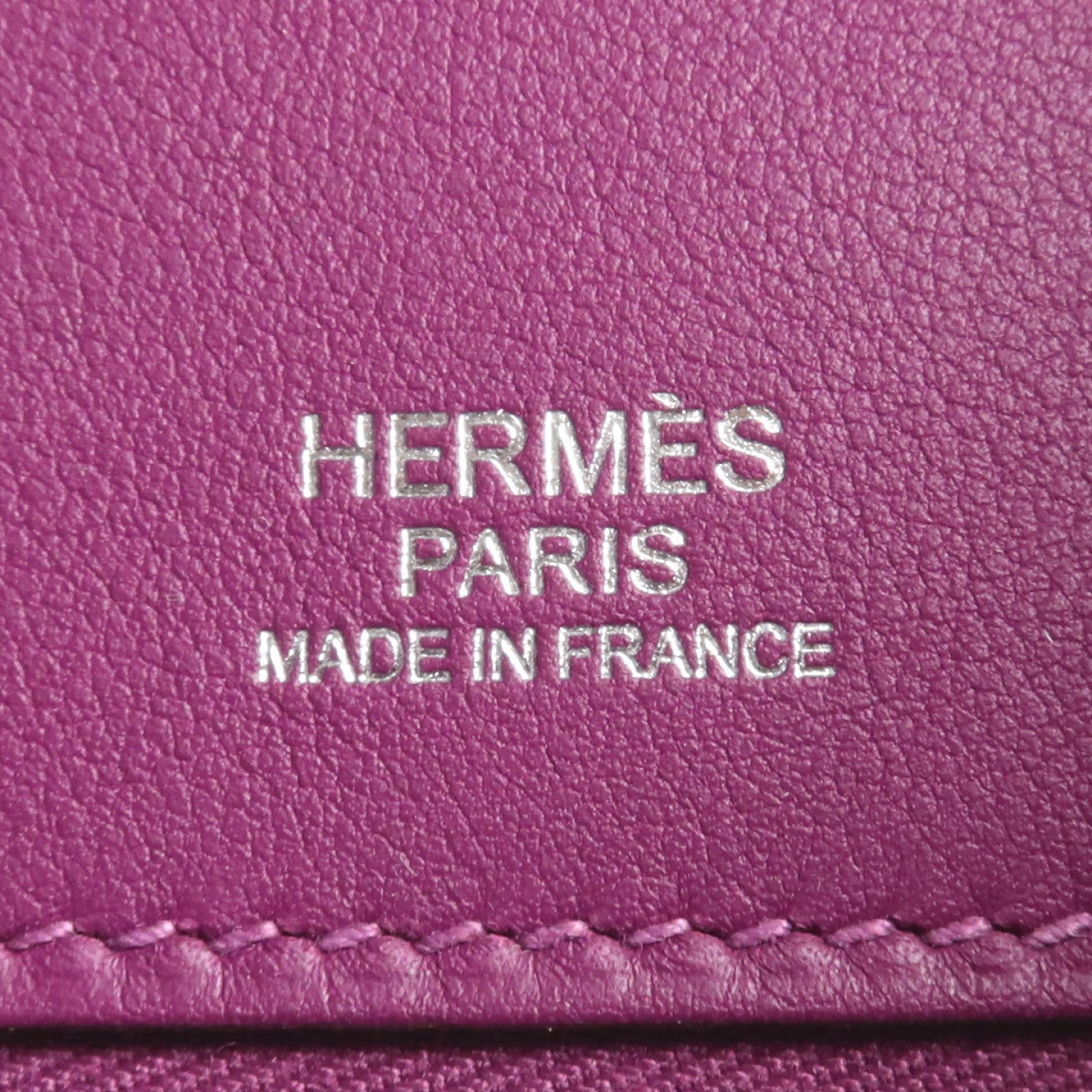 HERMES Swift皮革Birkin 30 Ghillies銀扣手挽袋Anemone