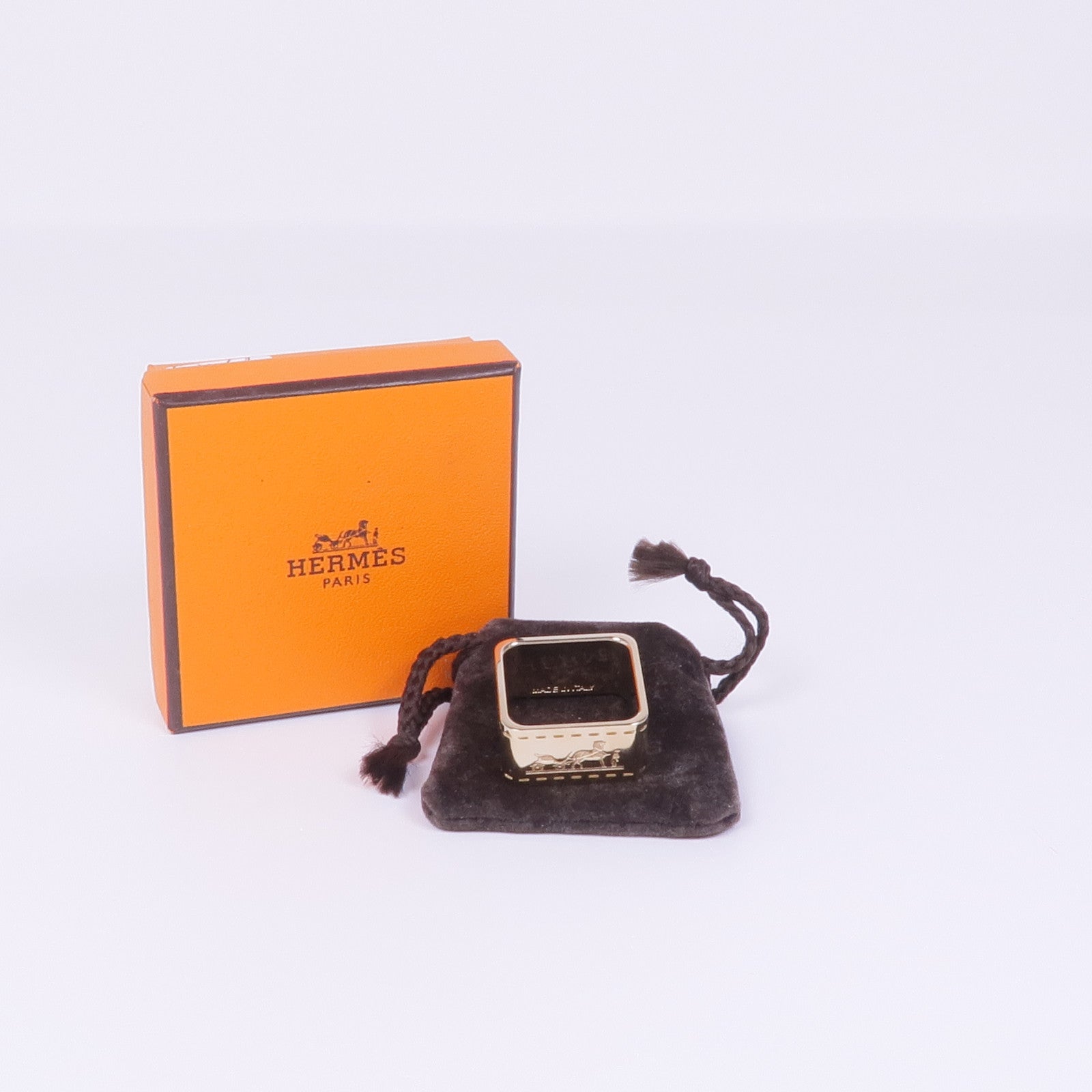 HERMES 【激減優惠】金屬Scarf Ring圍巾戒指