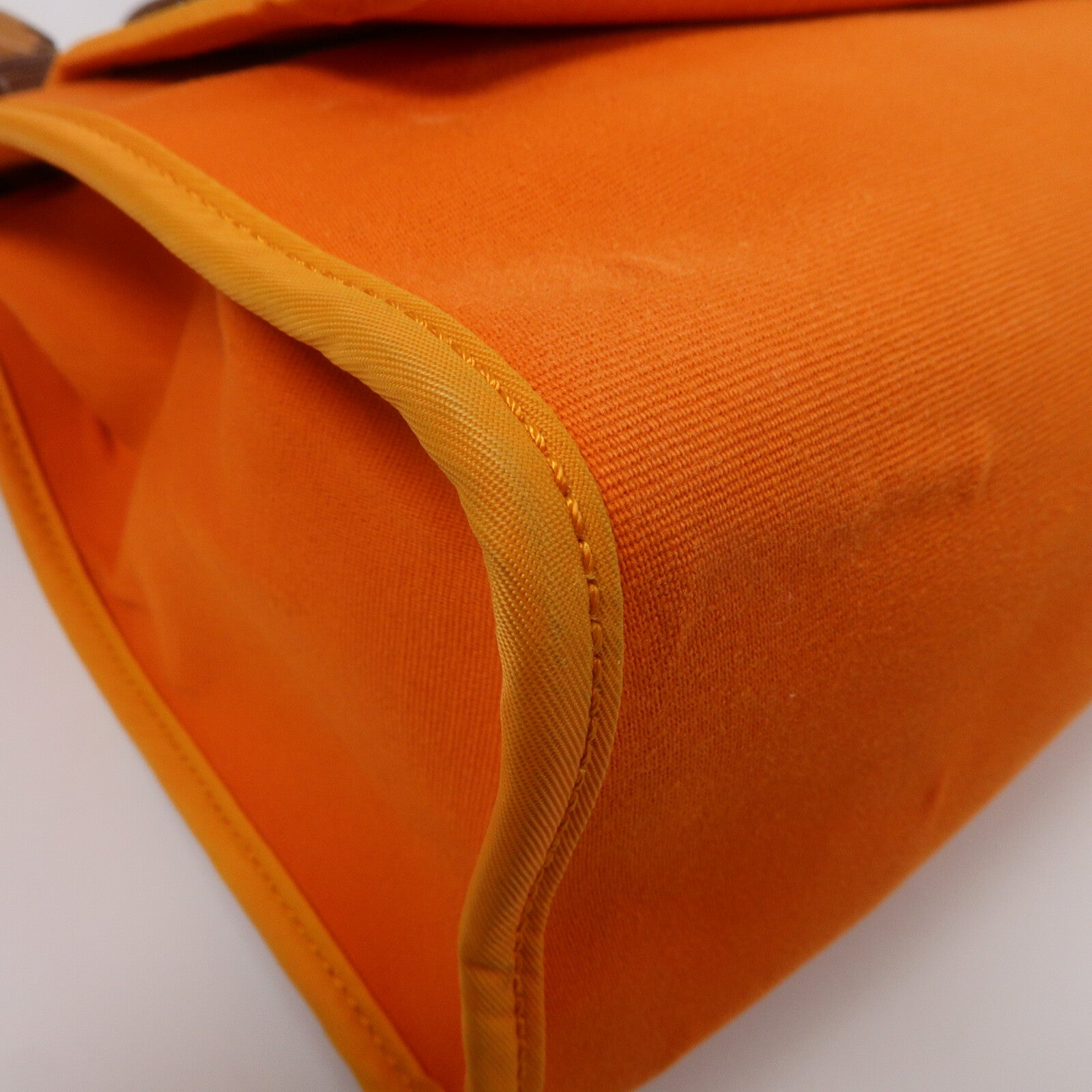 HERMES 帆布Herbag PM手挽肩背兩用袋Feu