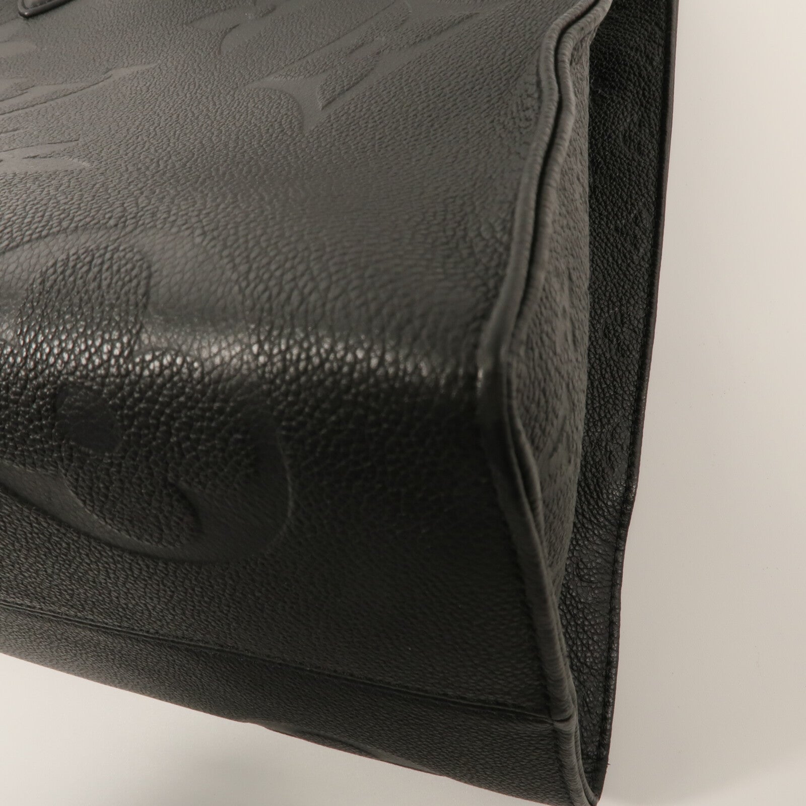 LOUIS VUITTON Monogram Empreinte On The Go GM手挽肩背兩用袋