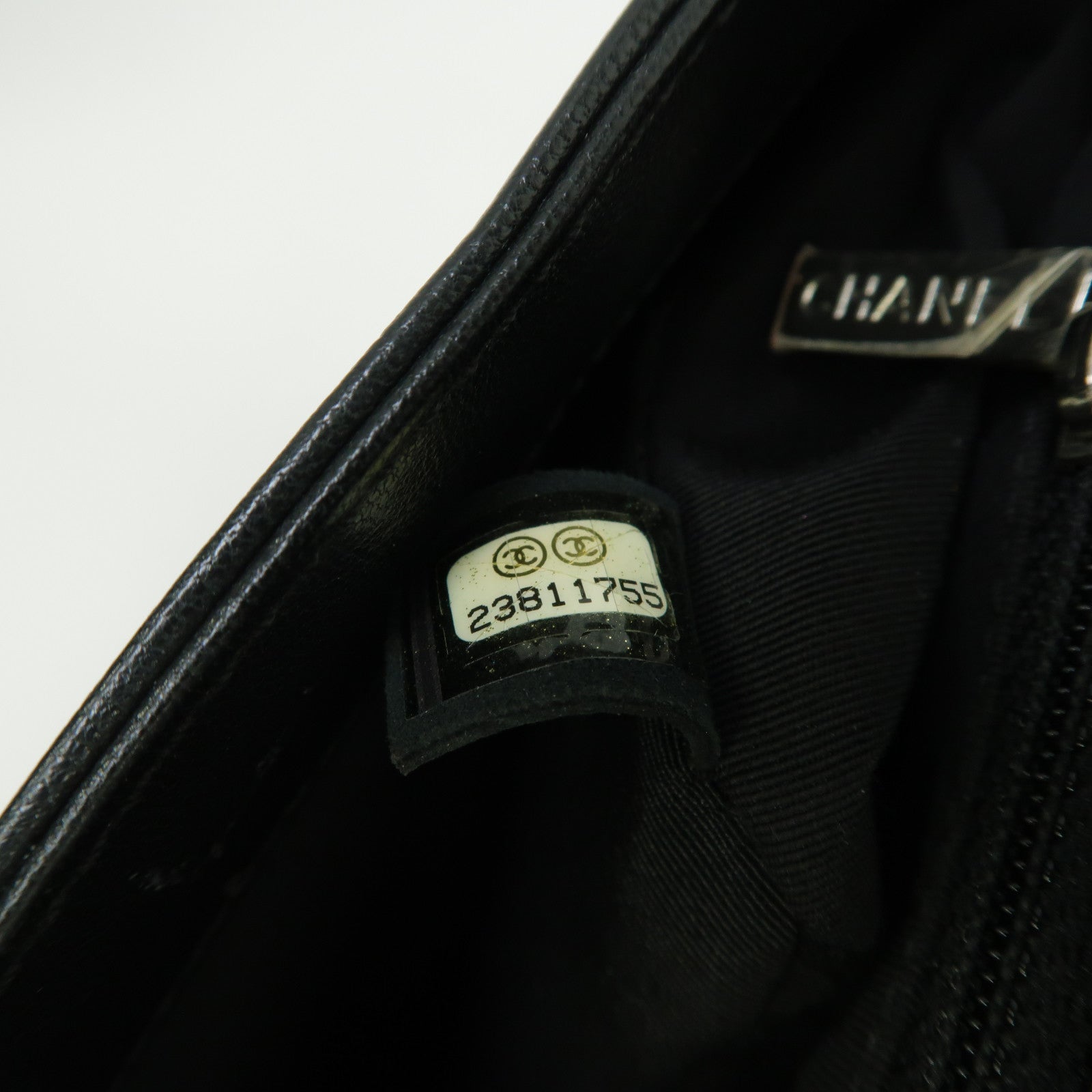CHANEL 【激減優惠】菱格牛皮皮革Mademoiselle Chain Shoulder Bag銀扣鏈帶肩背袋黑色