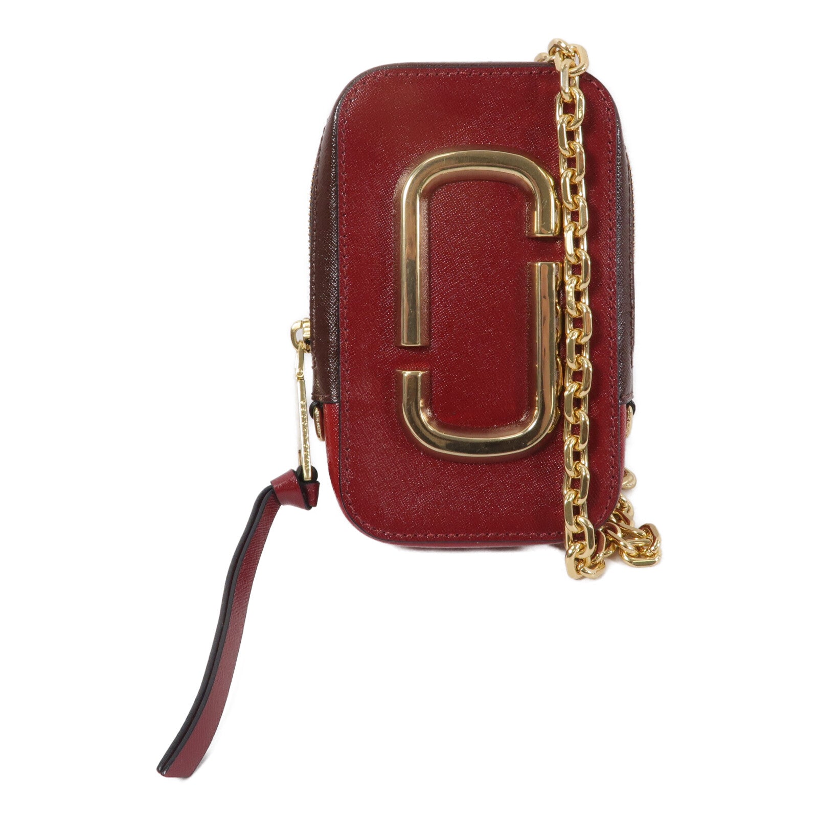 MARC BY MARC JACOBS 塗層帆布Chain Shoulder鏈帶肩背袋