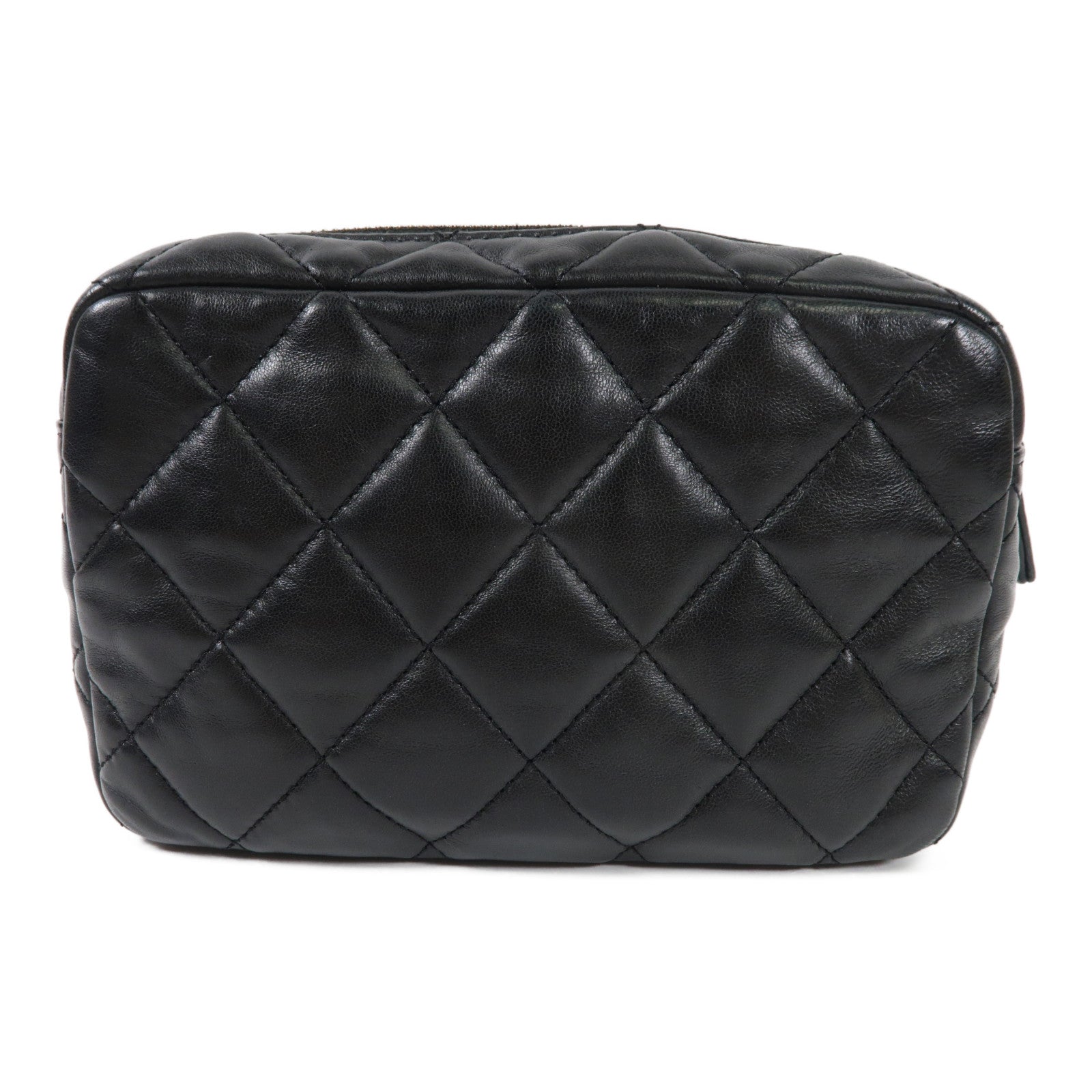 CHANEL 羊皮皮革Chain Shoulder Bag金扣鏈帶肩背袋
