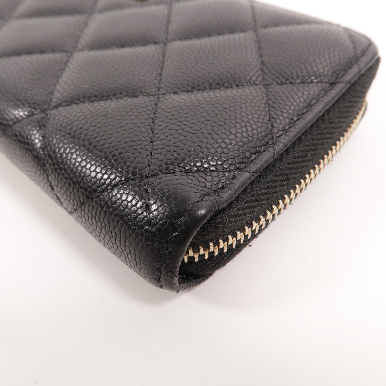 CHANEL 牛皮皮革Classic Medium Zipped Wallet長錢包