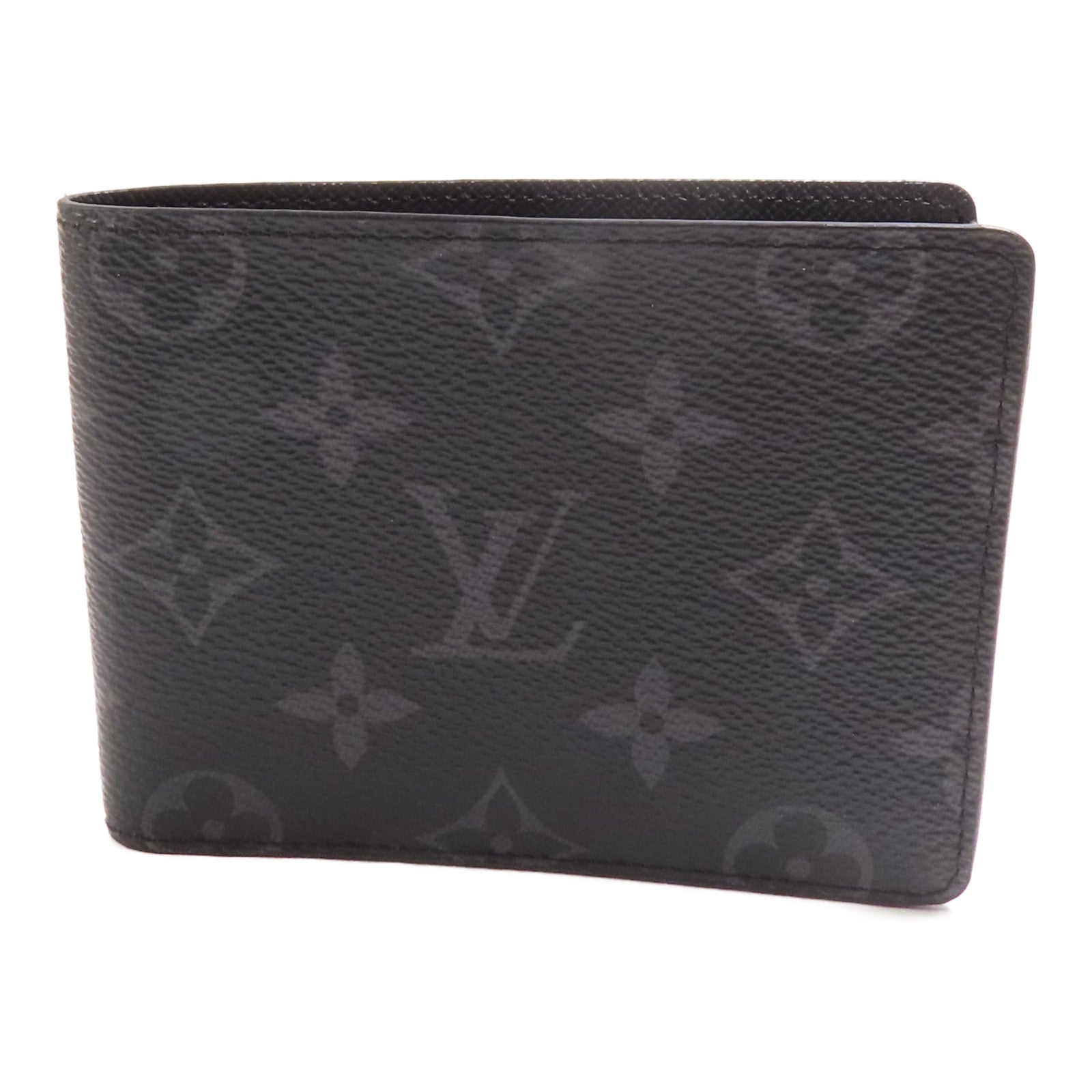 LOUIS VUITTON Monogram Eclipse Multiple錢包