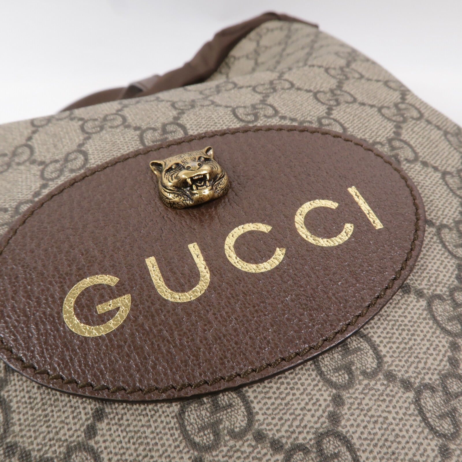 GUCCI 塗層帆布Drawstring Backpack背包