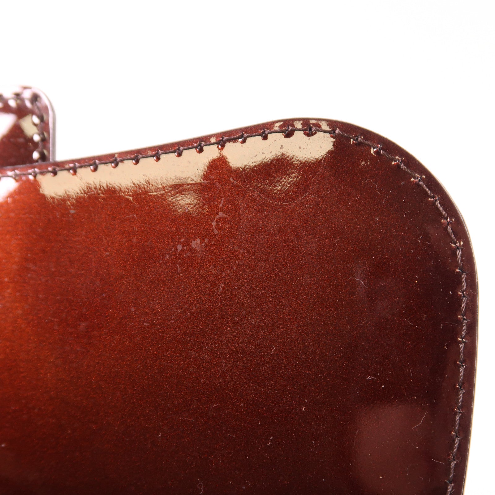 LOUIS VUITTON Vernis Pouchette Sobe金扣手拿包