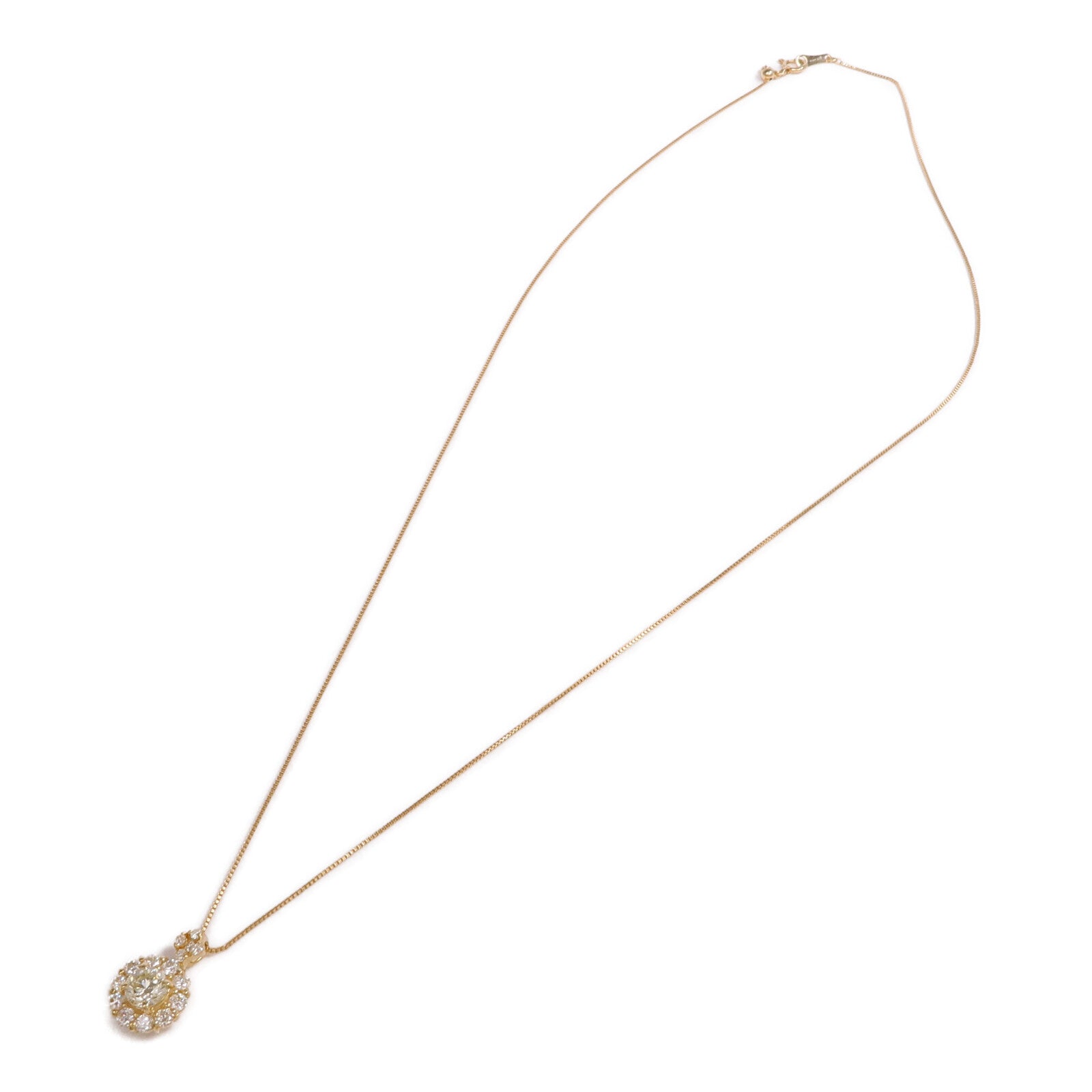 JEWELRY 18K黃金Diamond Necklace鑽石項鍊