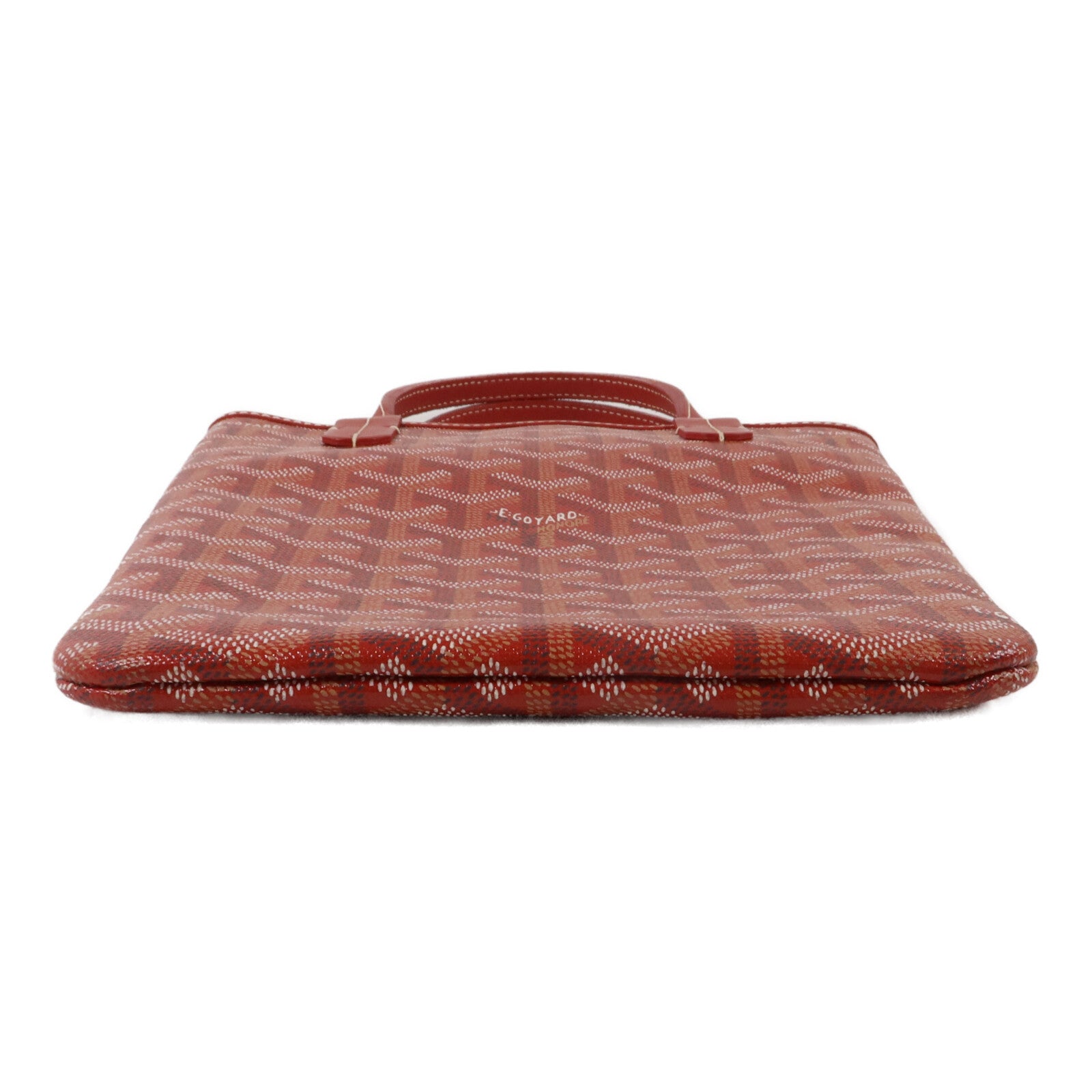 GOYARD 牛皮皮革/塗層帆布Poutiers手挽袋