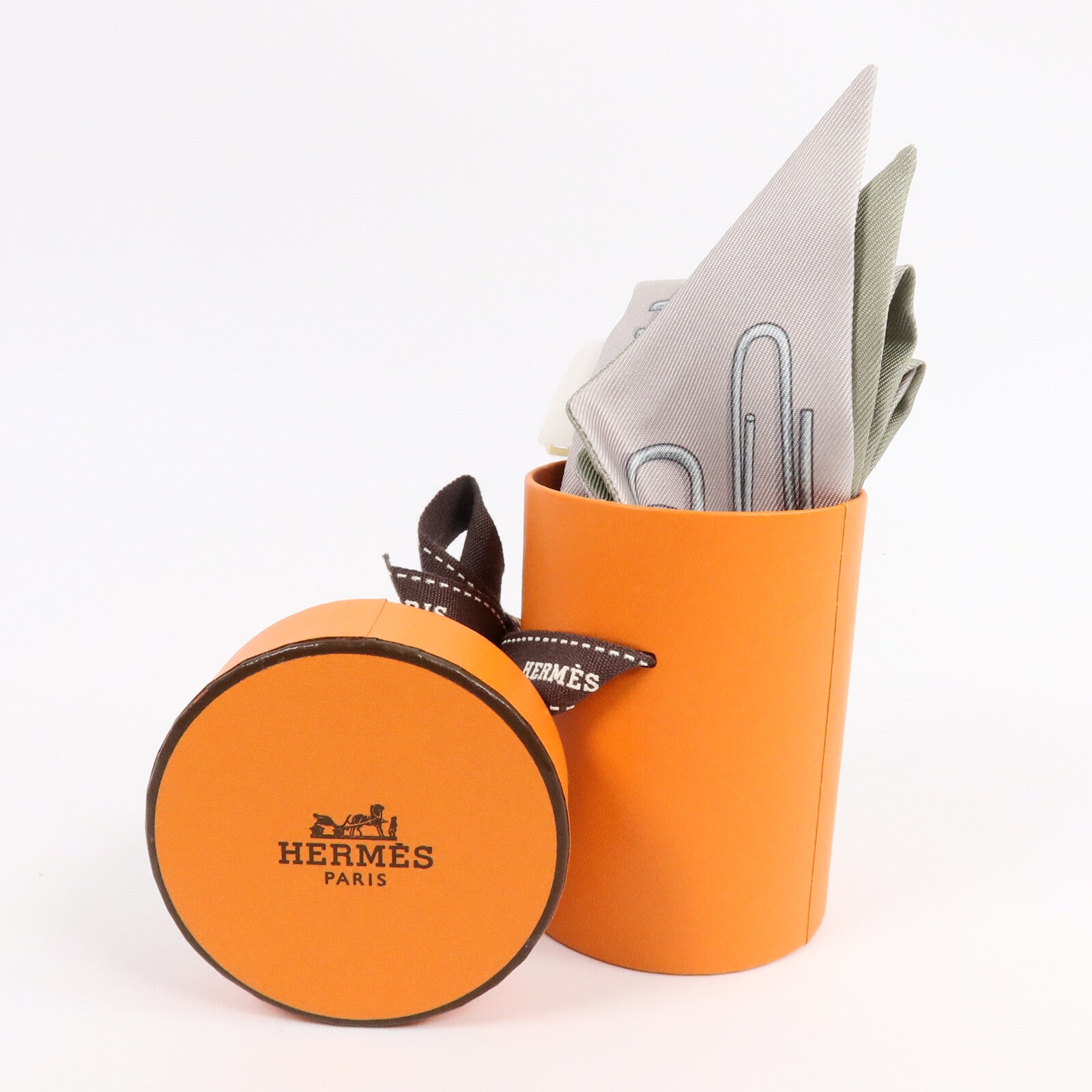 HERMES 絲質Twilly絲巾