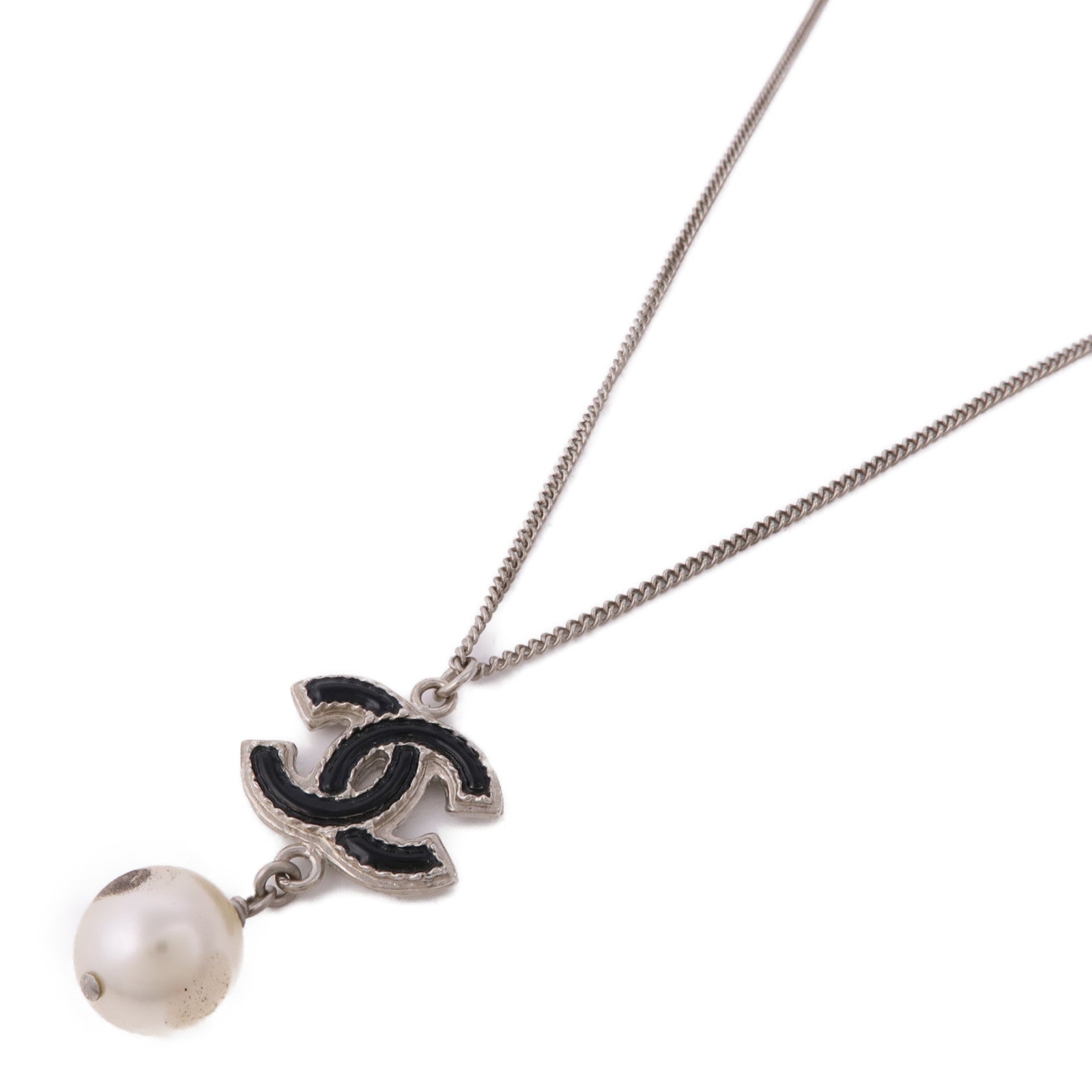 CHANEL 金屬/PVC Necklace項鍊