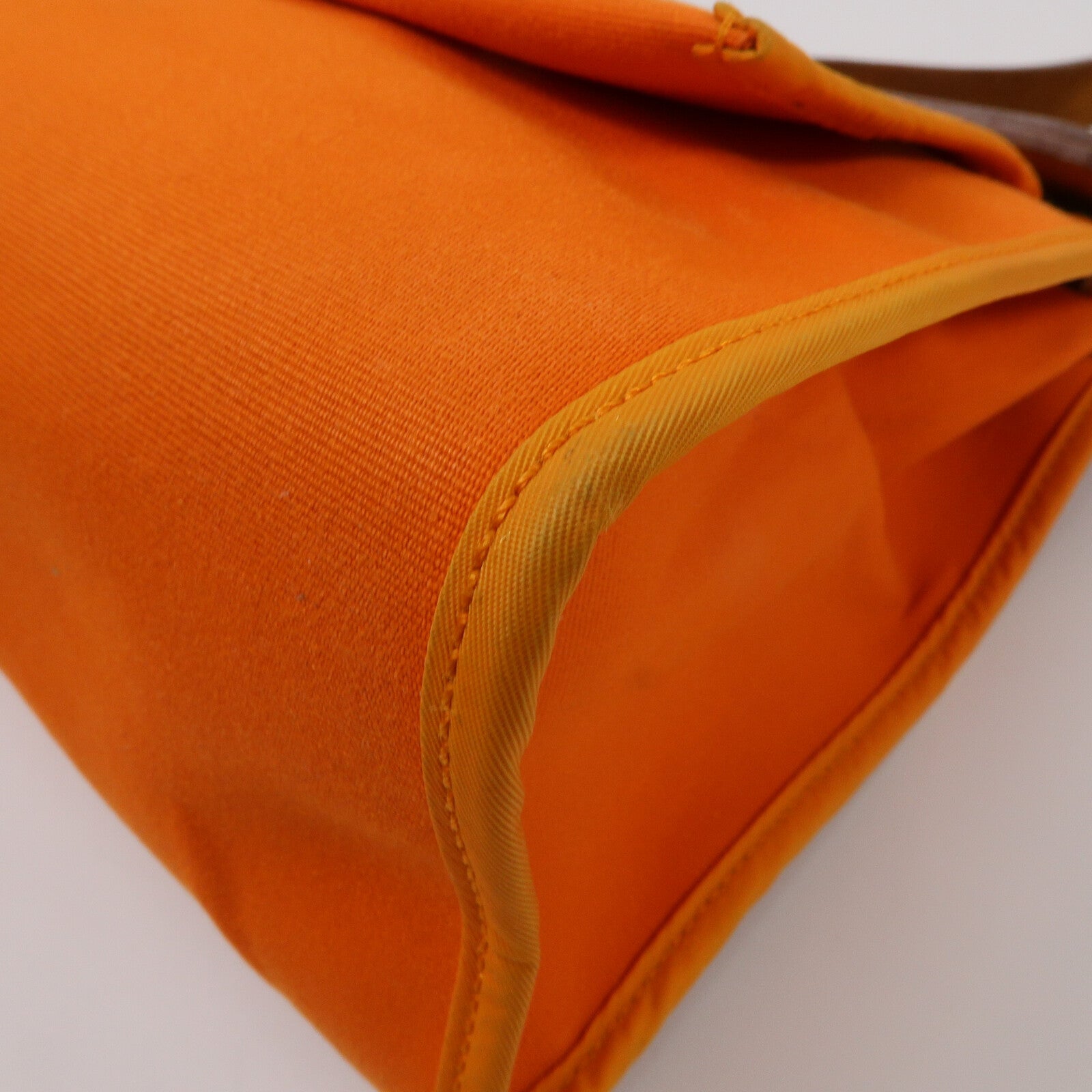 HERMES 帆布Herbag PM手挽肩背兩用袋Feu