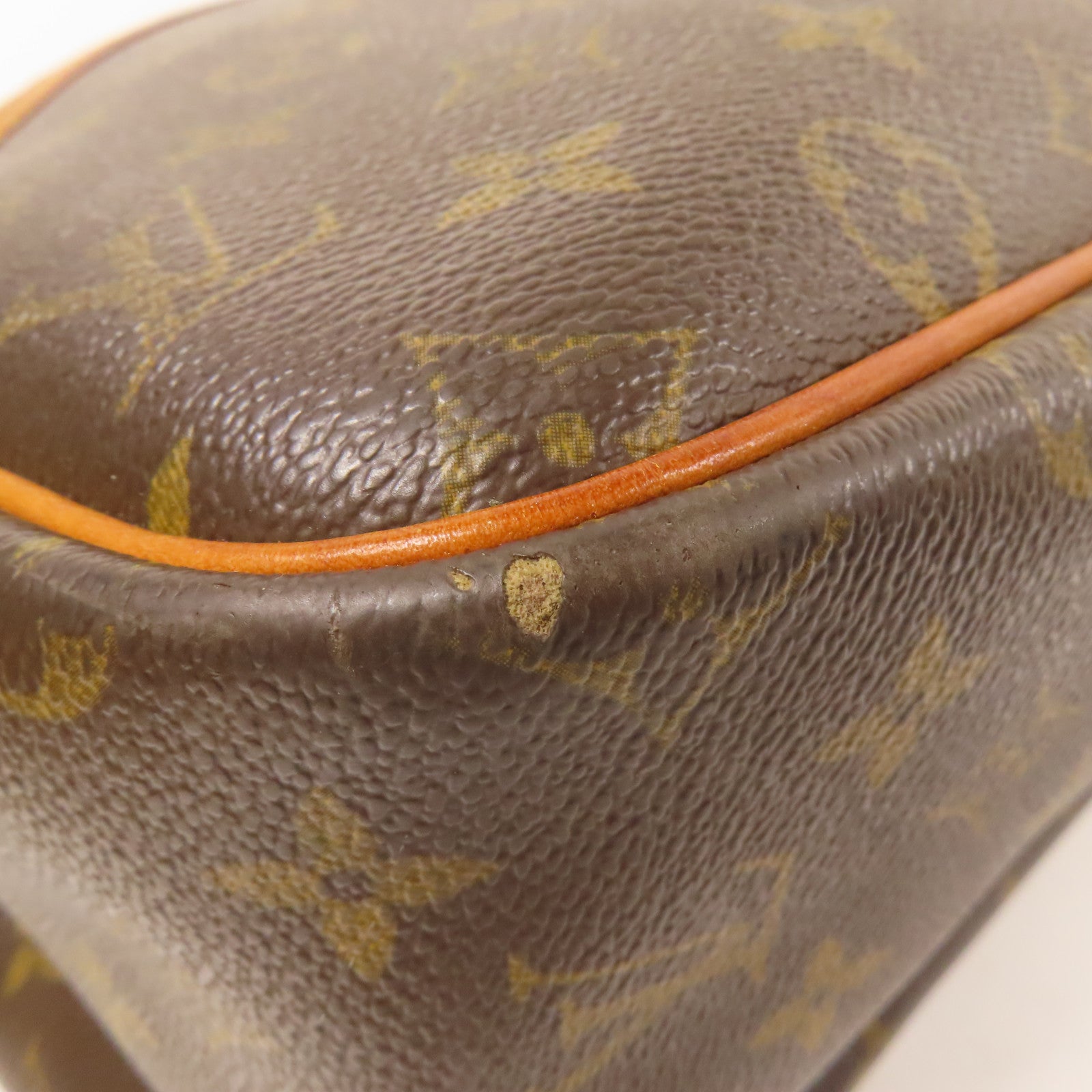 LOUIS VUITTON Monogram Reporter GM金扣肩背袋