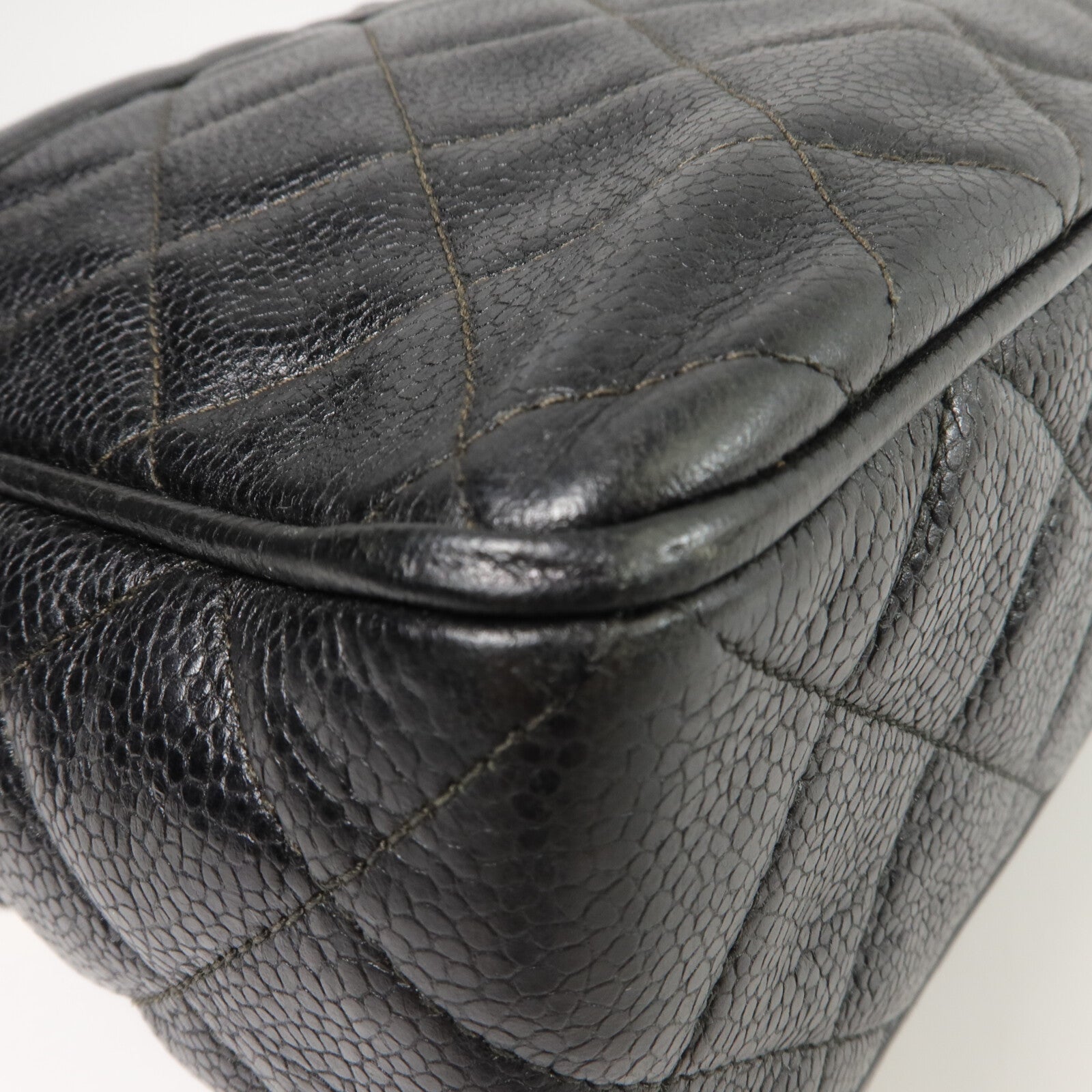 CHANEL 牛皮皮革Vintage Chain Shoulder Bag鏈帶肩背袋