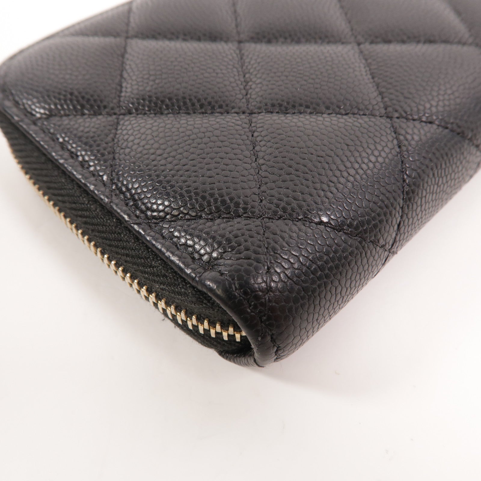 CHANEL 牛皮皮革Classic Medium Zipped Wallet長錢包