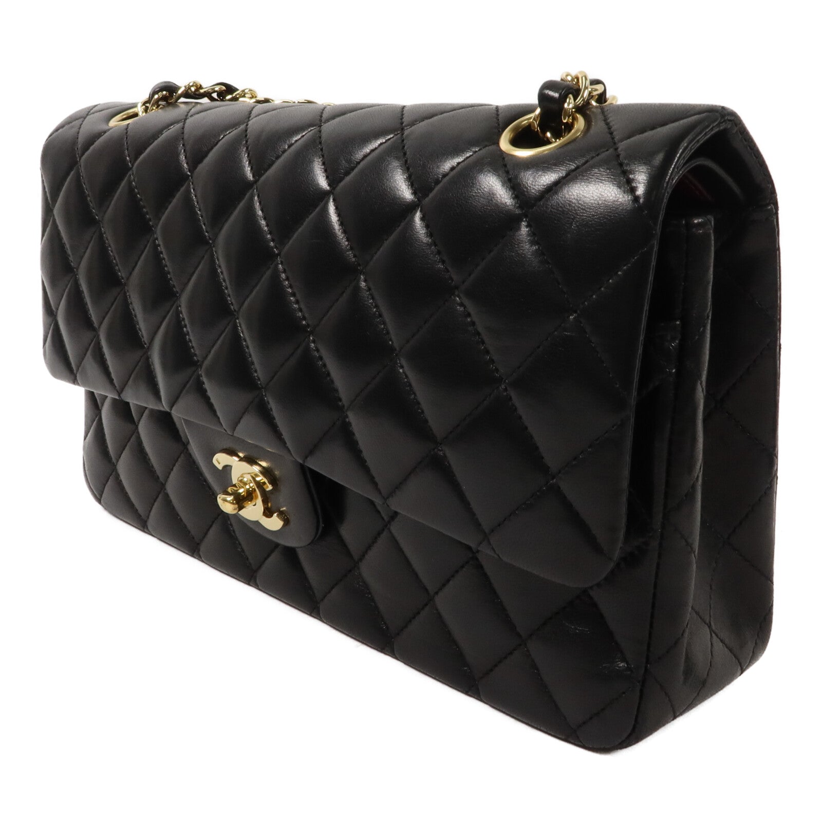 CHANEL 羊皮皮革Classic 25鏈帶肩背袋