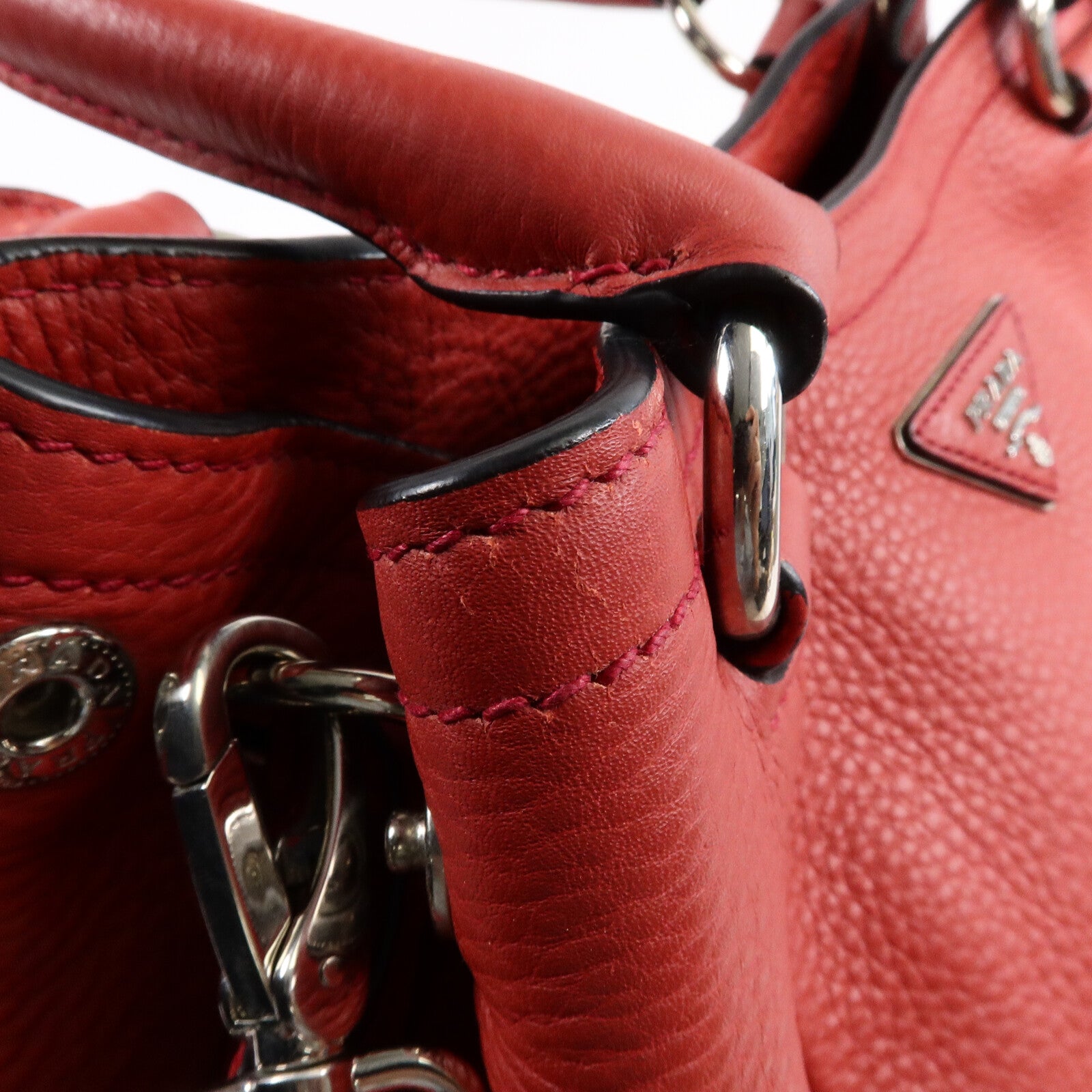 PRADA 牛皮皮革Vitello Daino Tote Bag手挽肩背兩用袋
