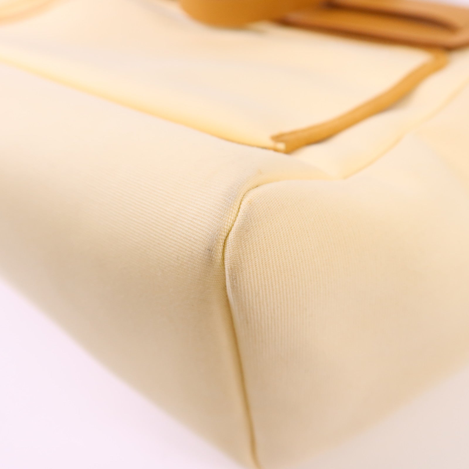 HERMES 帆布Herbag MM銀扣手挽肩背兩用袋