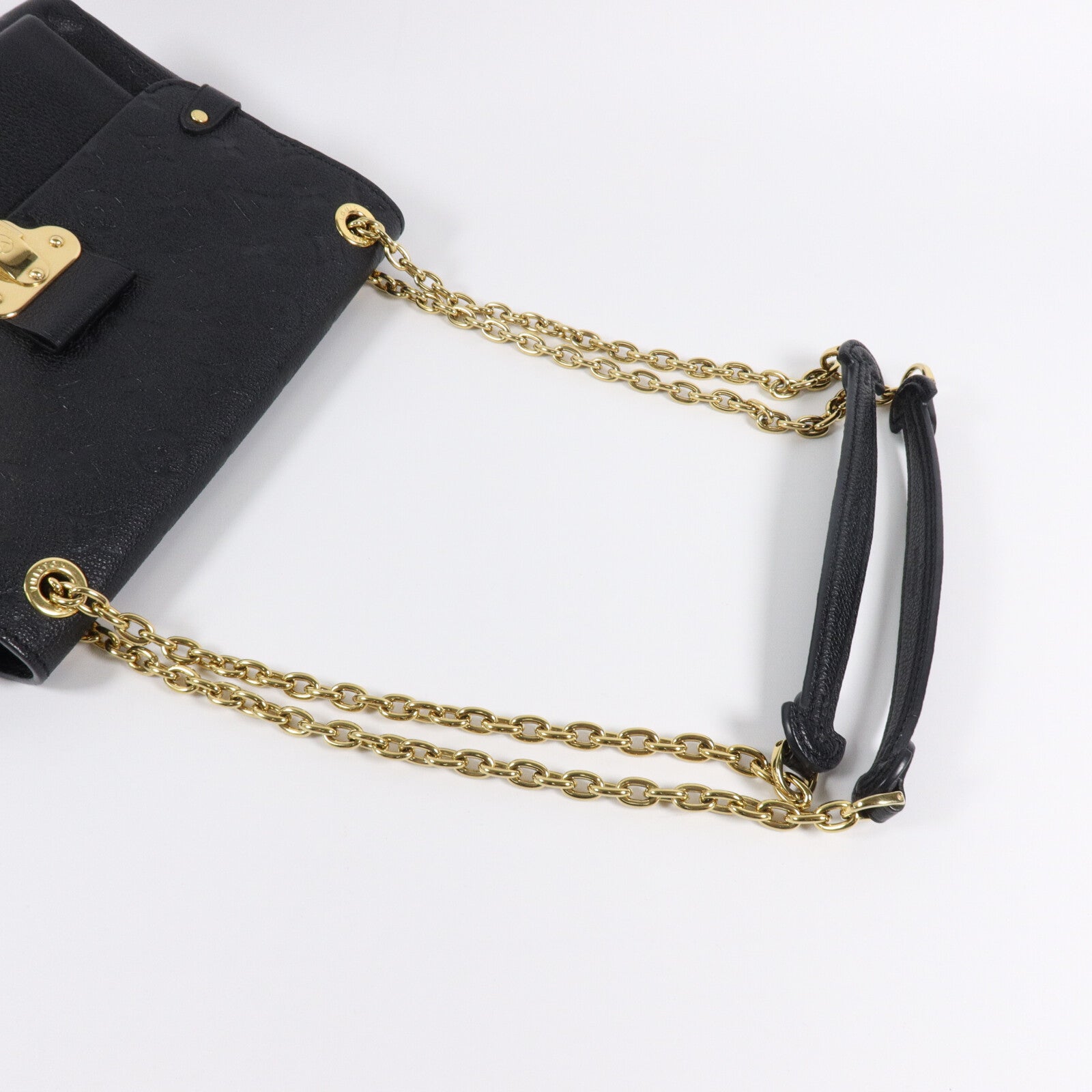 LOUIS VUITTON Monogram Empreinte Vavin PM鏈帶肩背袋