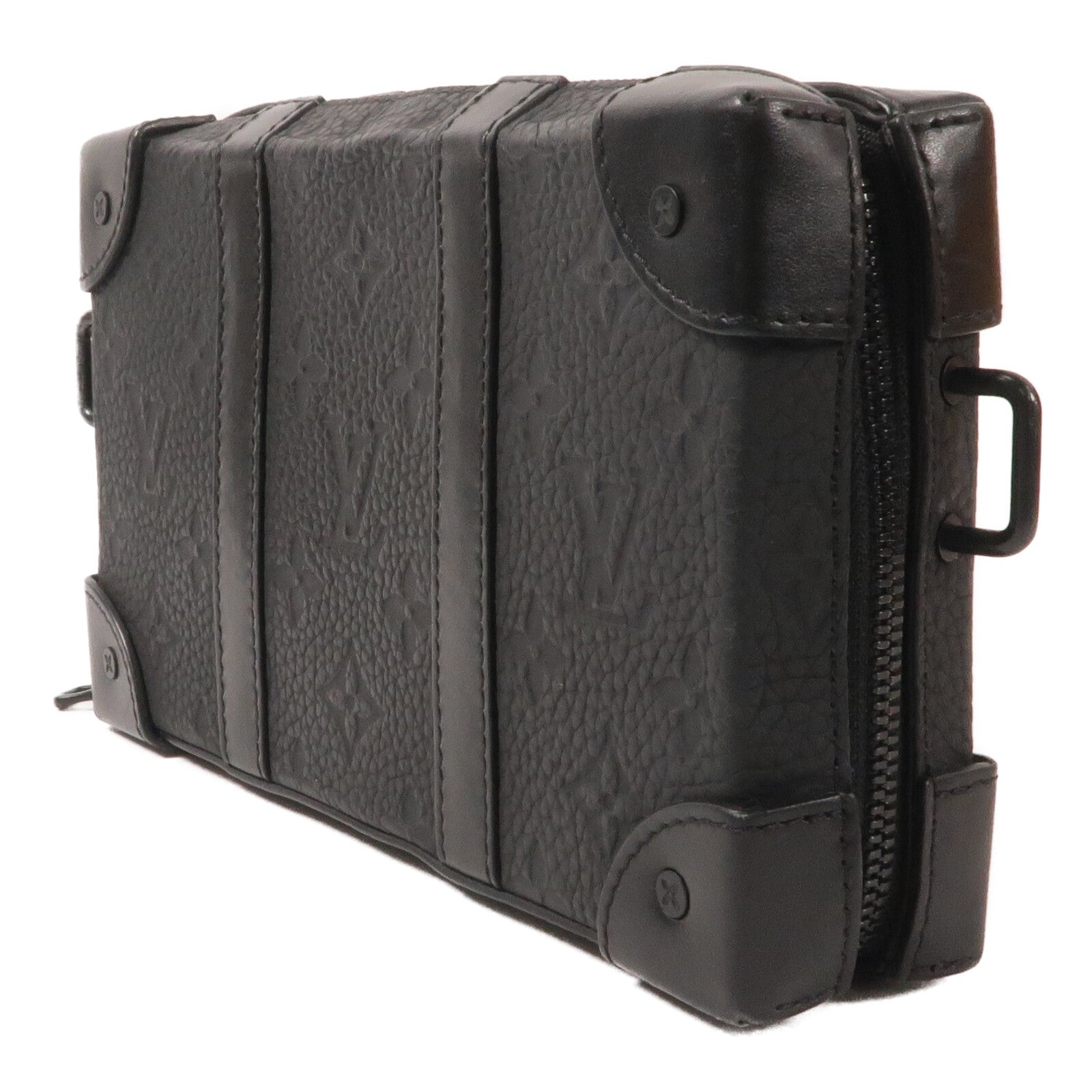 LOUIS VUITTON Monogram Taurillon Soft Trunk Wallet肩背袋