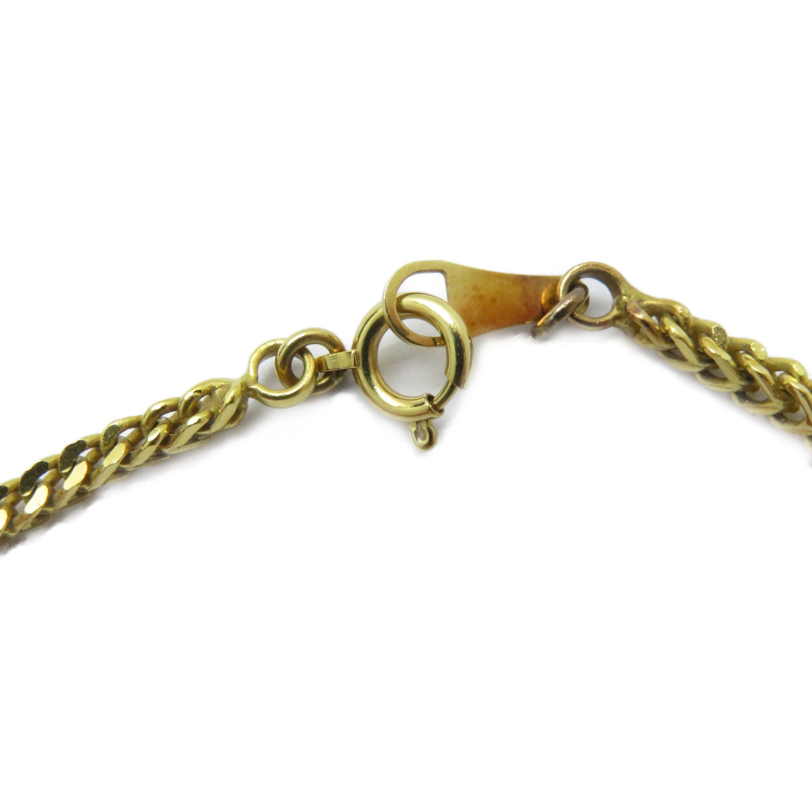 JEWELRY 【激減優惠】18K黃金Garnet Necklace 1.04ct石榴石/1.27ct鑚石項鏈