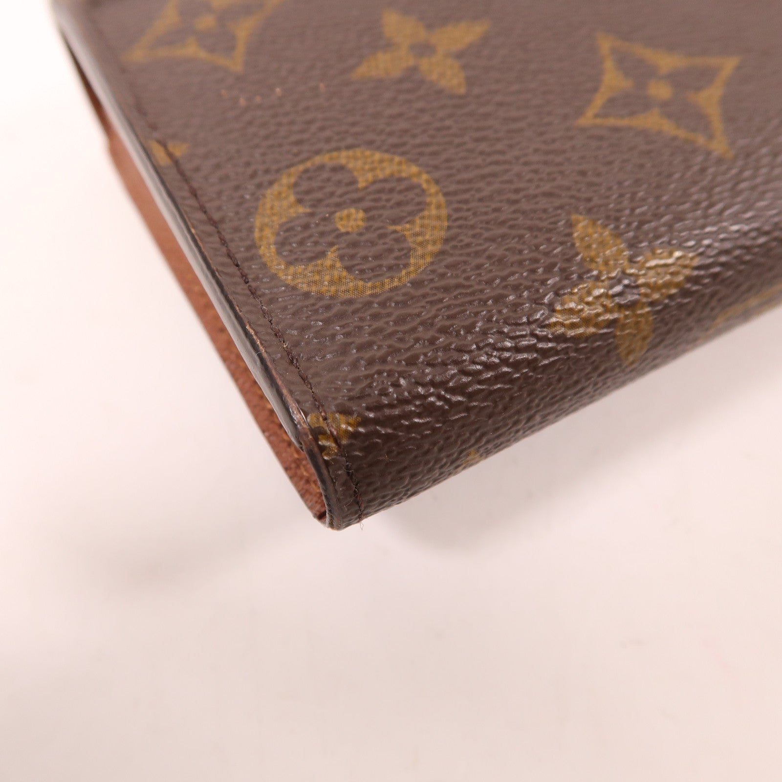 LOUIS VUITTON LV GHW Sarah Long Wallet M62234 Monogram Brown