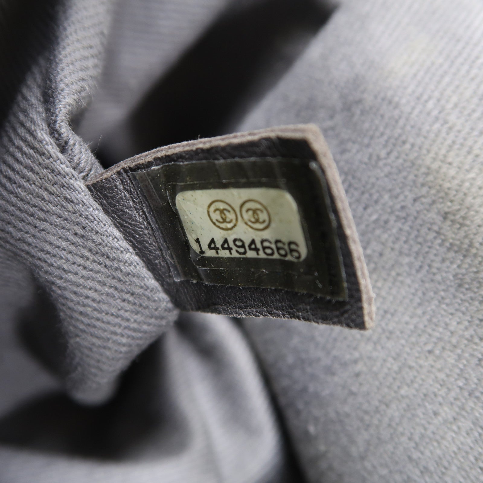 CHANEL 牛皮皮革Chain Shoulder銀扣鏈帶肩背袋深綠色
