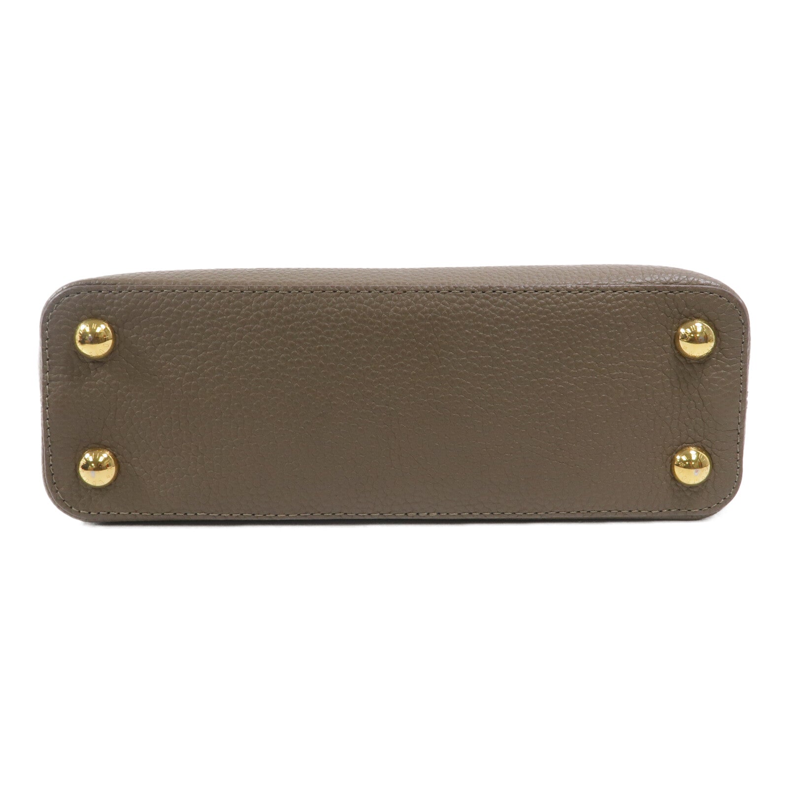 LOUIS VUITTON 牛皮皮革Capucines BB手挽肩背兩用袋