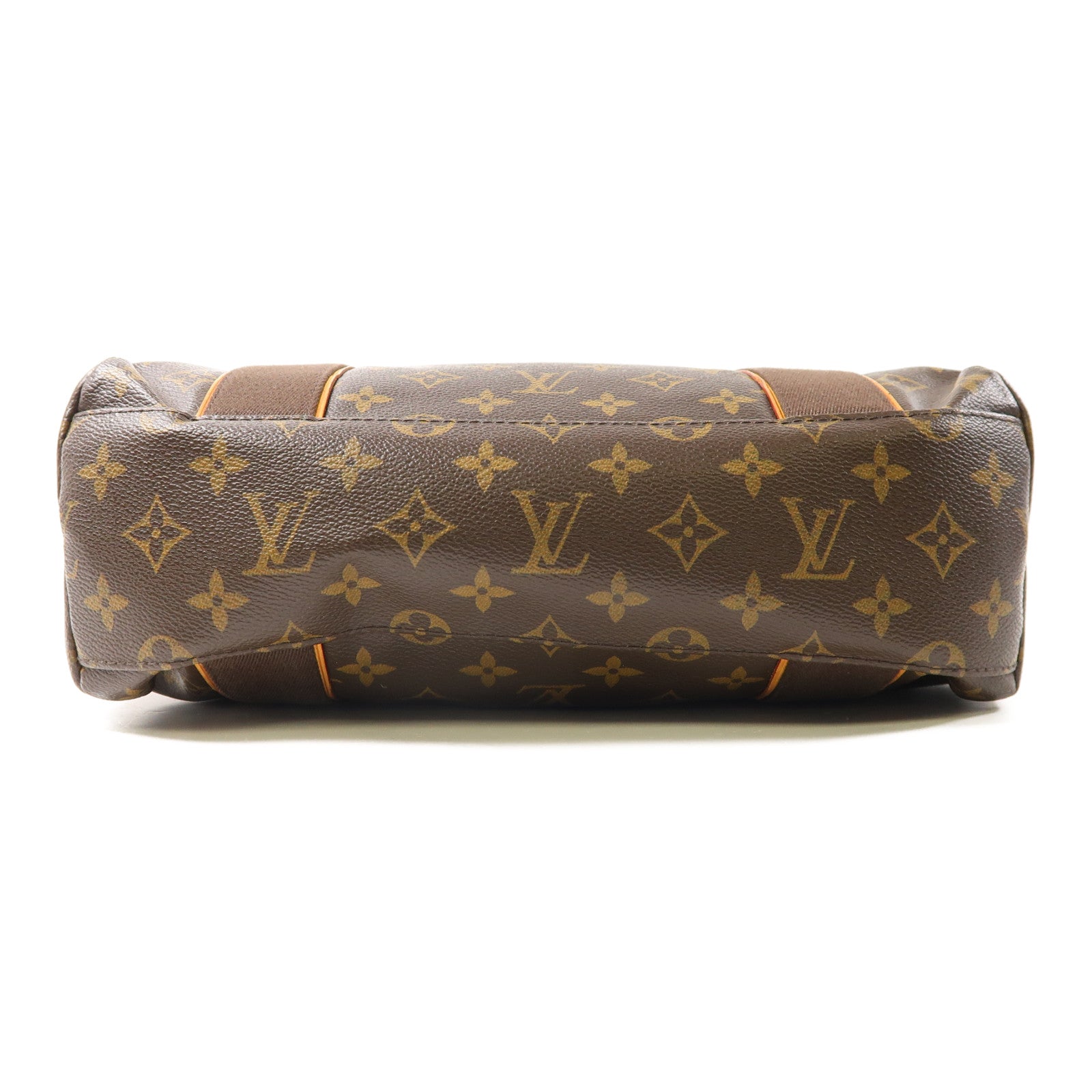 LOUIS VUITTON Monogram Cabas Beaubourg金扣肩背袋啡色