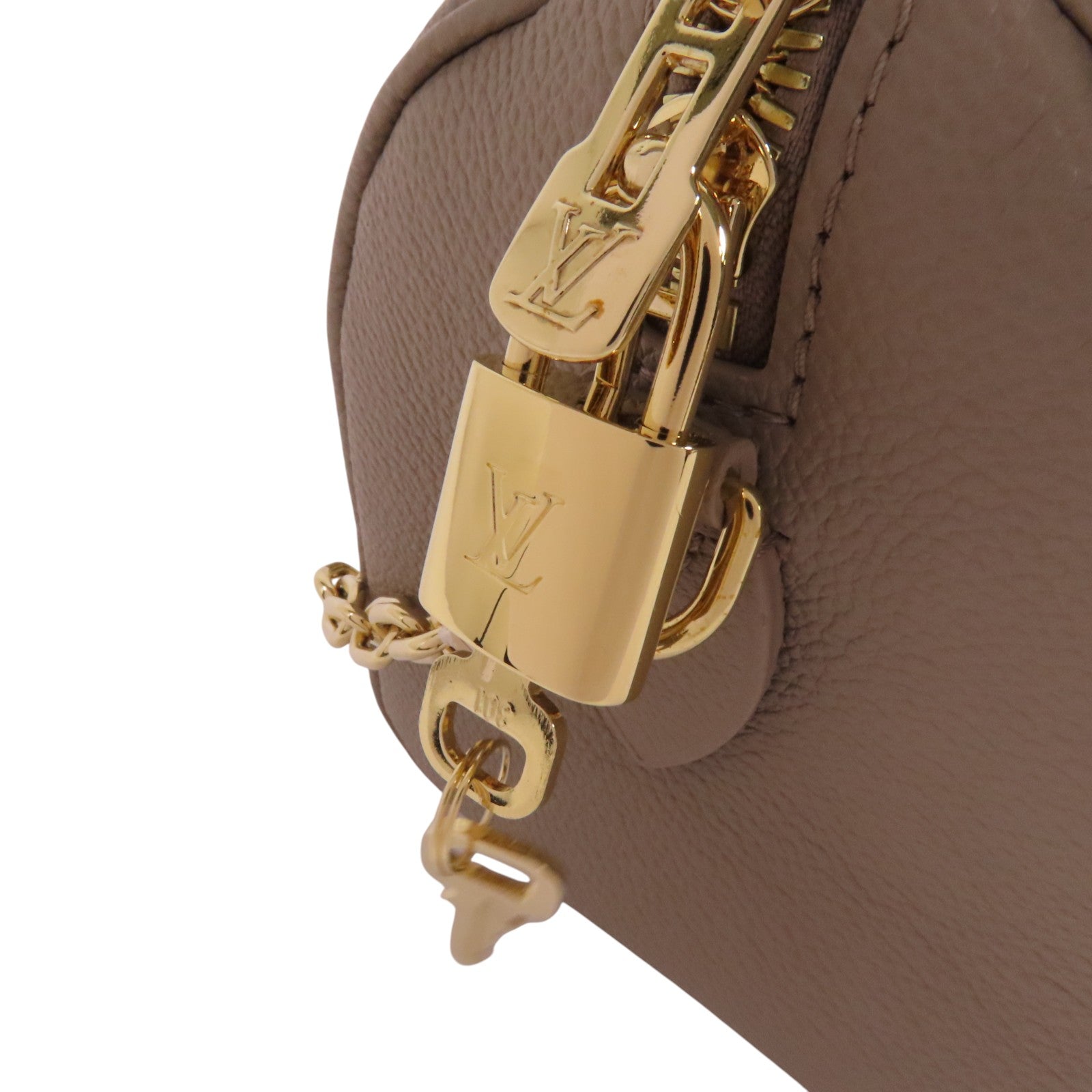 LOUIS VUITTON Monogram Empreinte Speedy Bandouliere 20金扣手挽肩背兩用袋