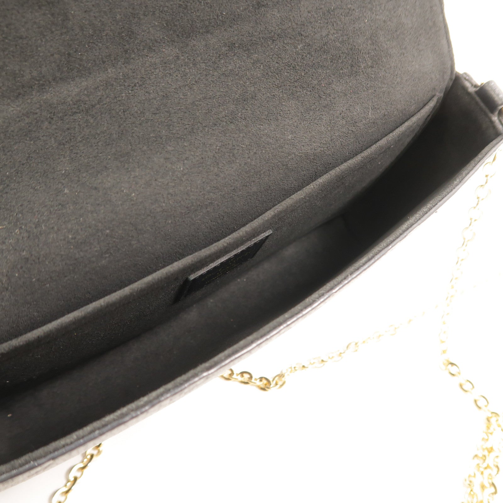 LOUIS VUITTON Monogram Empreinte Felicie Pochette鏈帶肩背袋