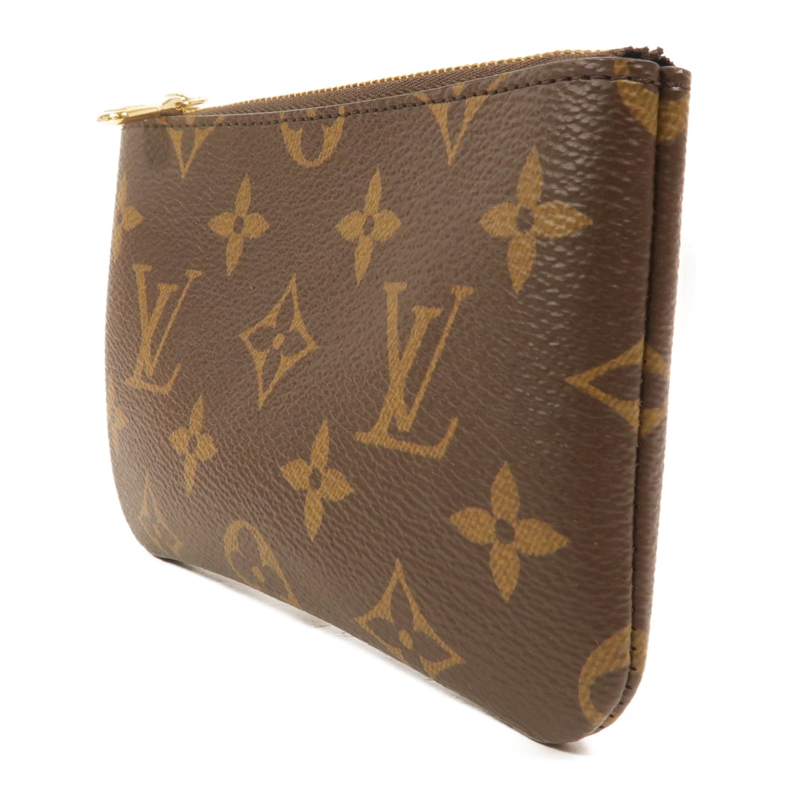 LOUIS VUITTON Monogram Key Pouch S零錢包