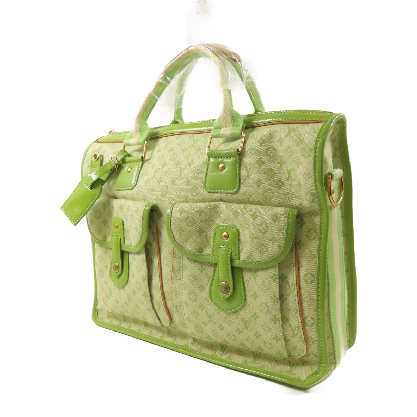 LOUIS VUITTON Monogram Mini Sac Mary Kate金扣手挽肩背兩用袋