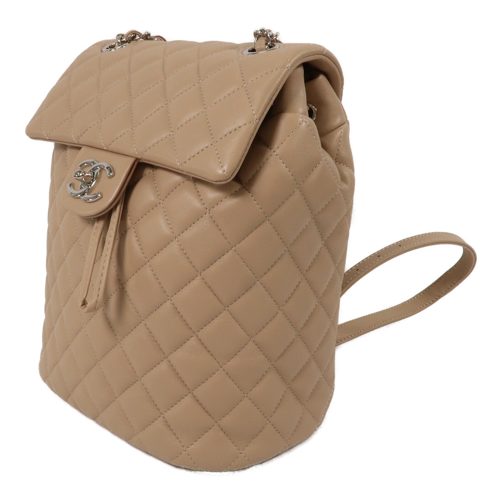 CHANEL 羊皮皮革Backpack背包