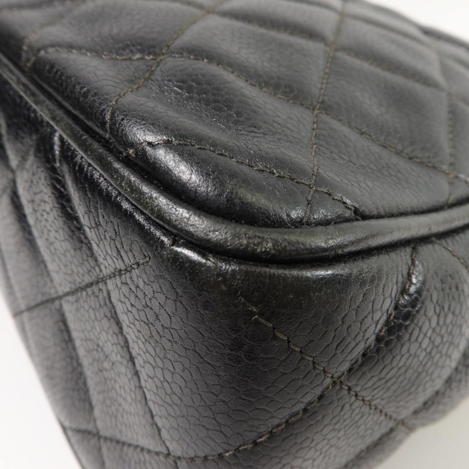 CHANEL 牛皮皮革Vintage Chain Shoulder Bag鏈帶肩背袋