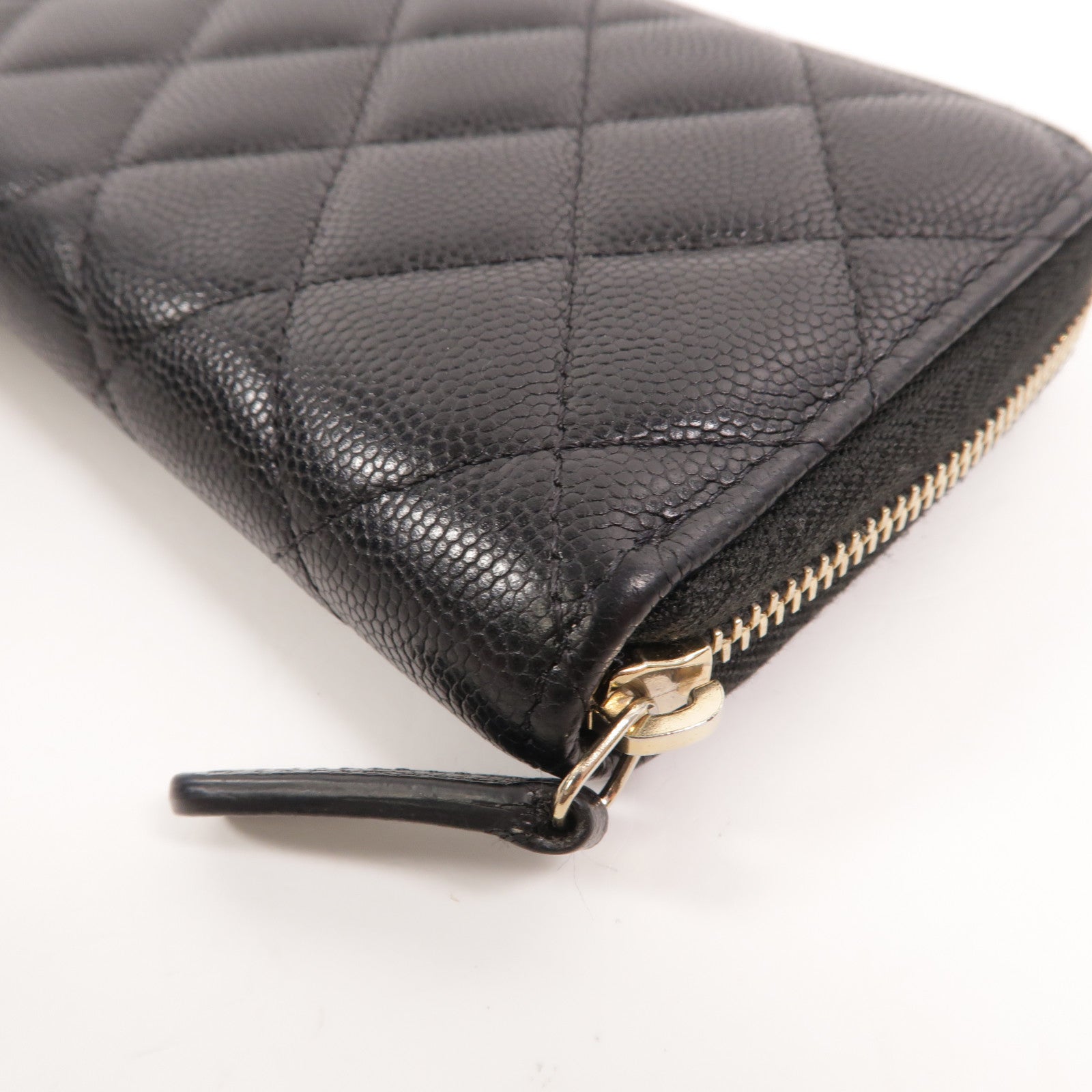 CHANEL 牛皮皮革Classic Medium Zipped Wallet長錢包