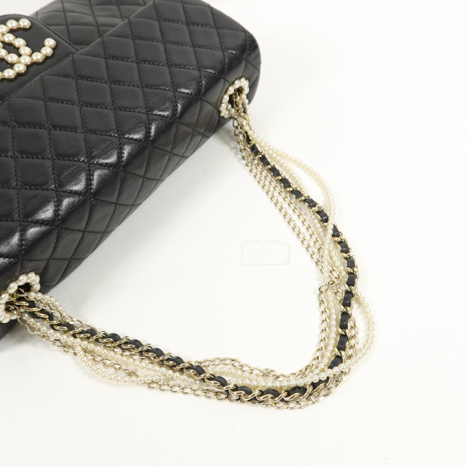CHANEL 羊皮皮革Chain Shoulder鏈帶肩背袋