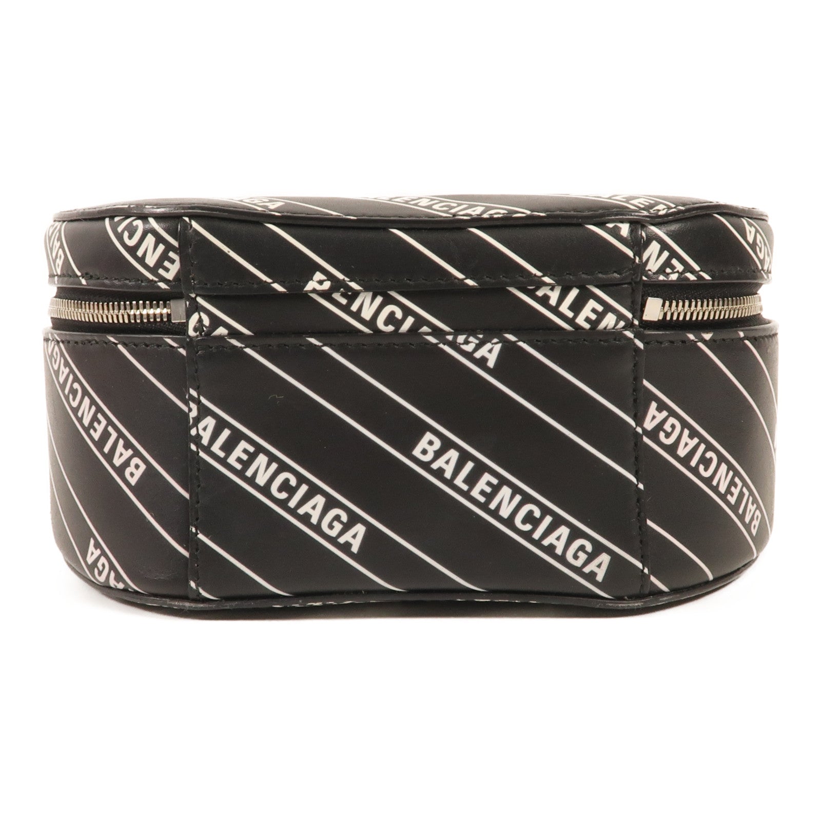 BALENCIAGA 牛皮皮革Shoulder Bag銀扣手挽肩背兩用袋