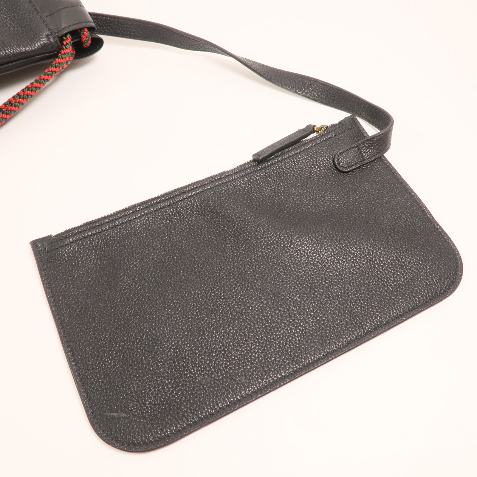 GUCCI 牛皮皮革Rucksack金扣背包