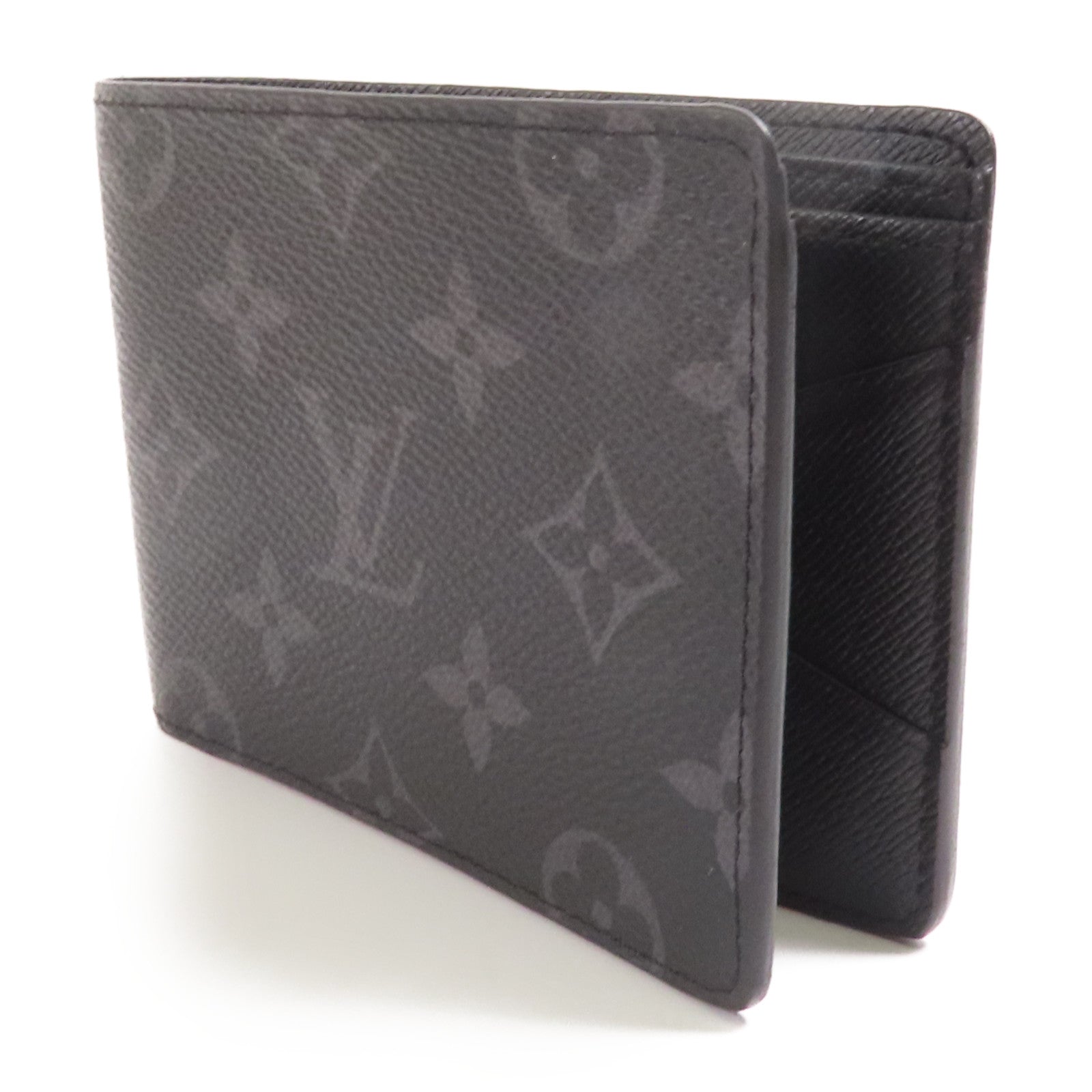 LOUIS VUITTON Monogram Eclipse Multiple錢包