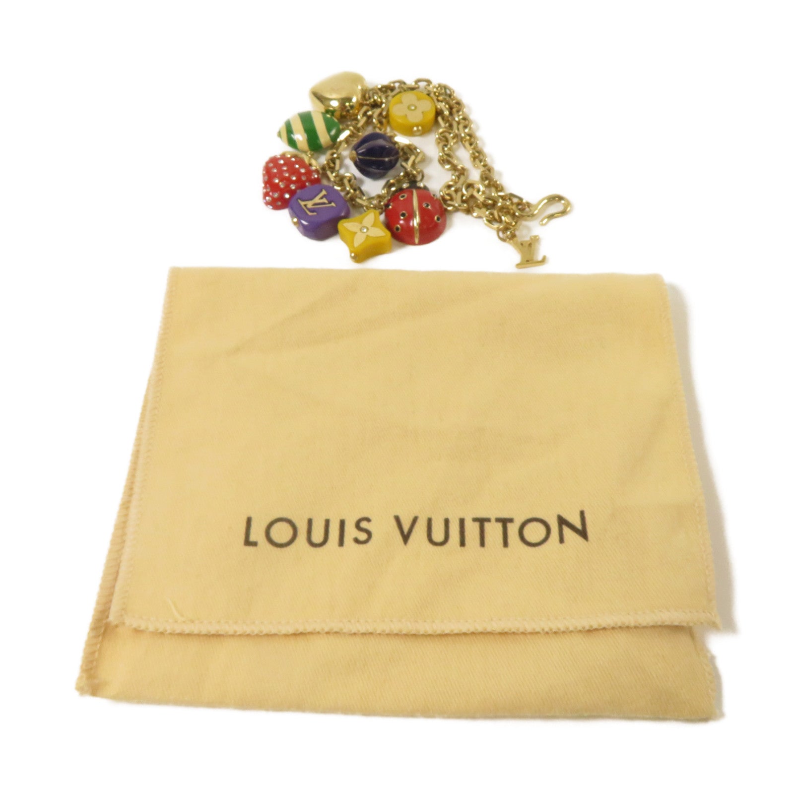 LOUIS VUITTON 【激減優惠】PVC/金屬Necklace彩色/金色