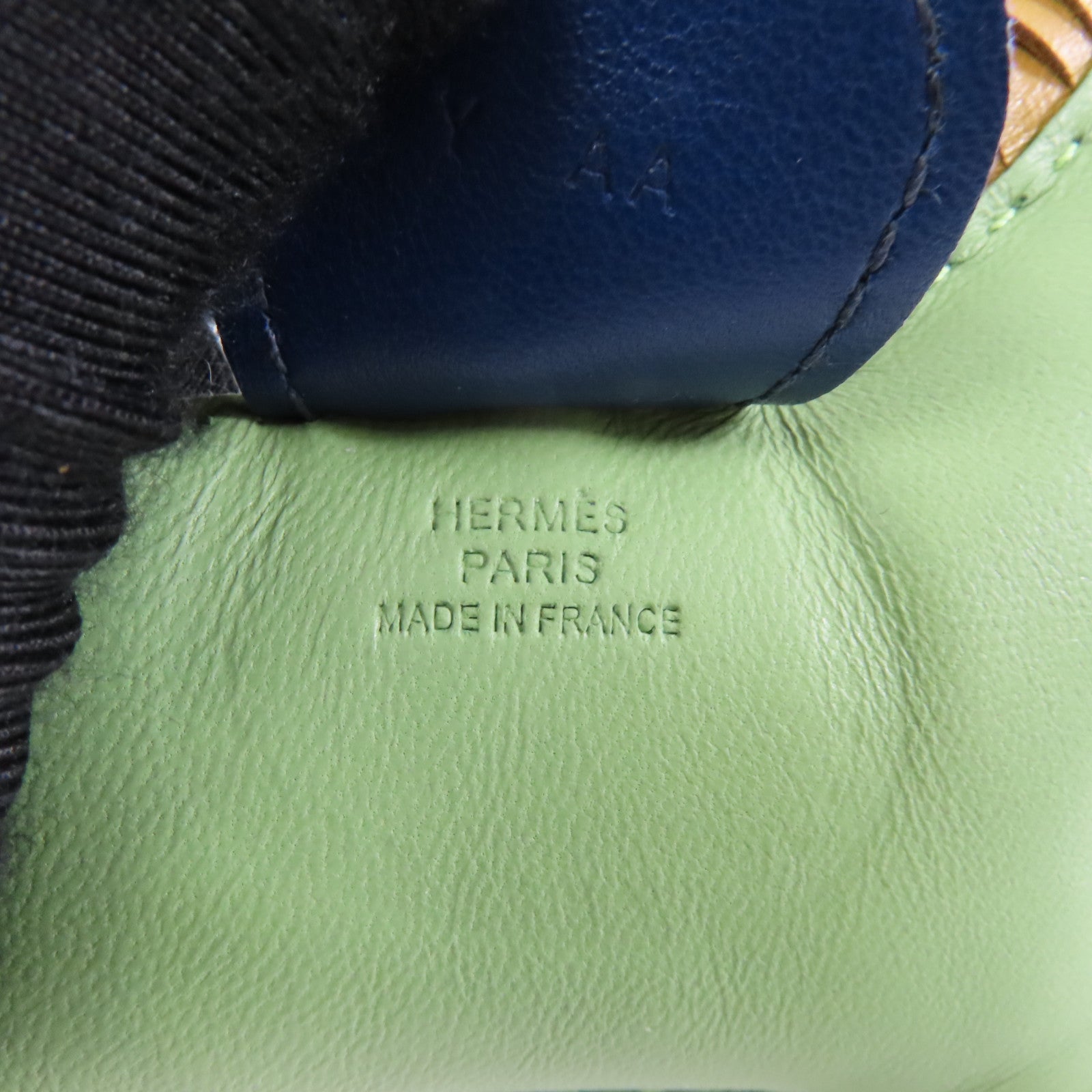 HERMES 【激減優惠】Swift皮革Rodeo MM掛飾Vert Criquet綠色/深藍色/啡色