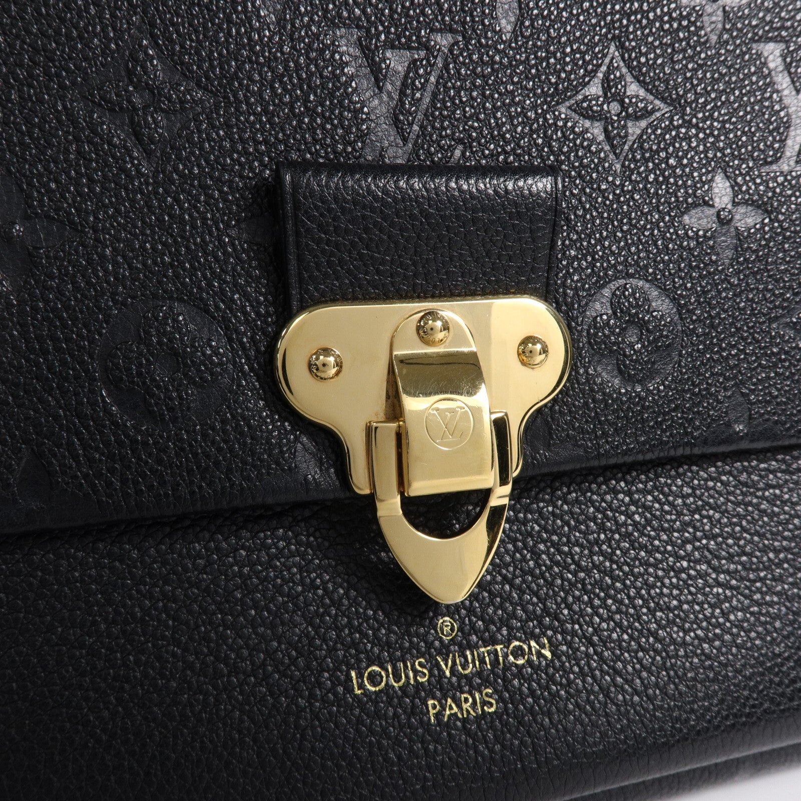 LOUIS VUITTON Monogram Empreinte Vavin PM鏈帶肩背袋