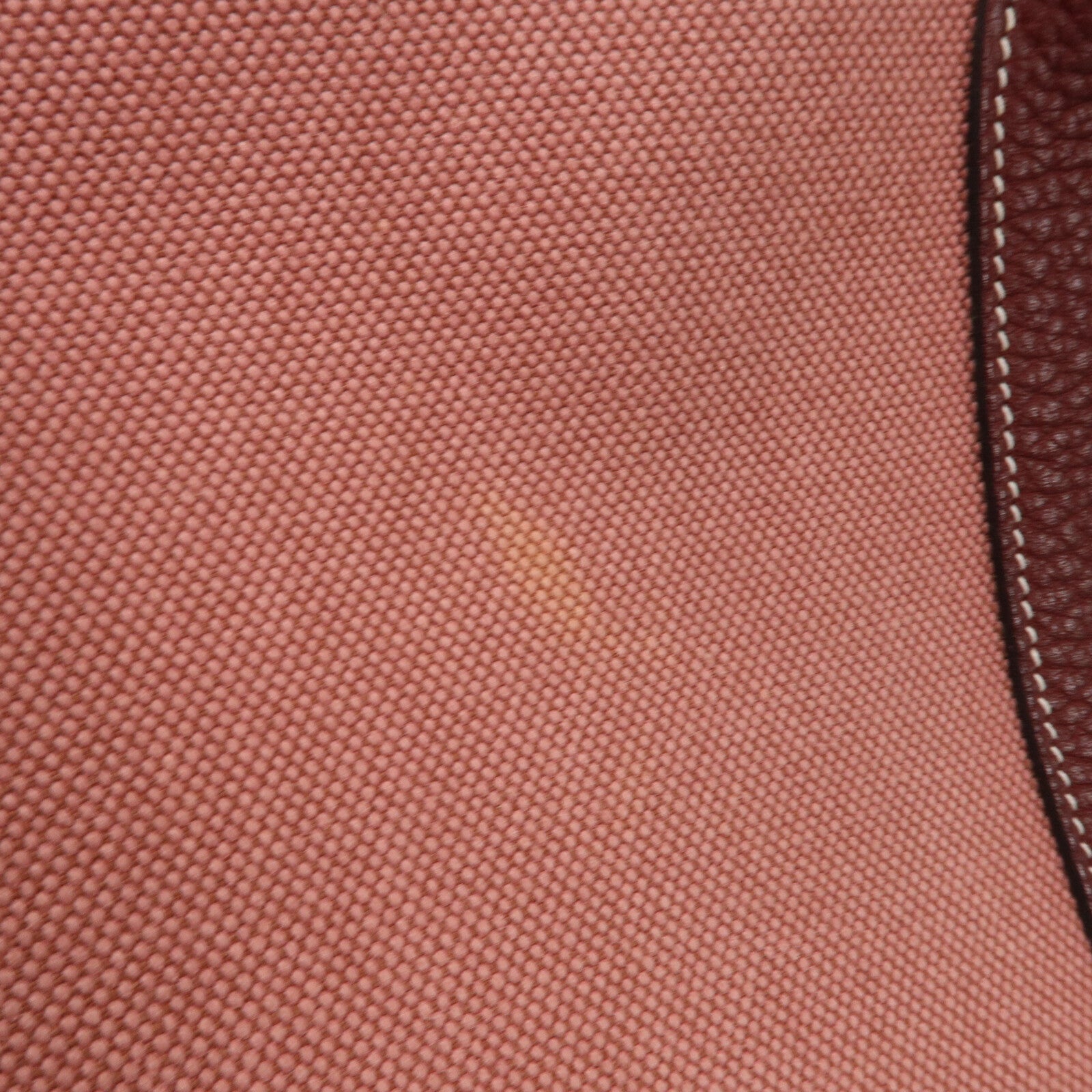 HERMES Negonda皮革/Toile帆布GardenParty 39手挽袋Rose Sakura/Rough H