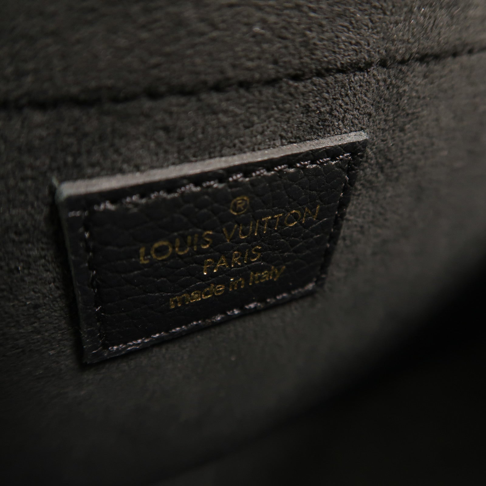 LOUIS VUITTON Monogram Empreinte Felicie Pochette鏈帶肩背袋