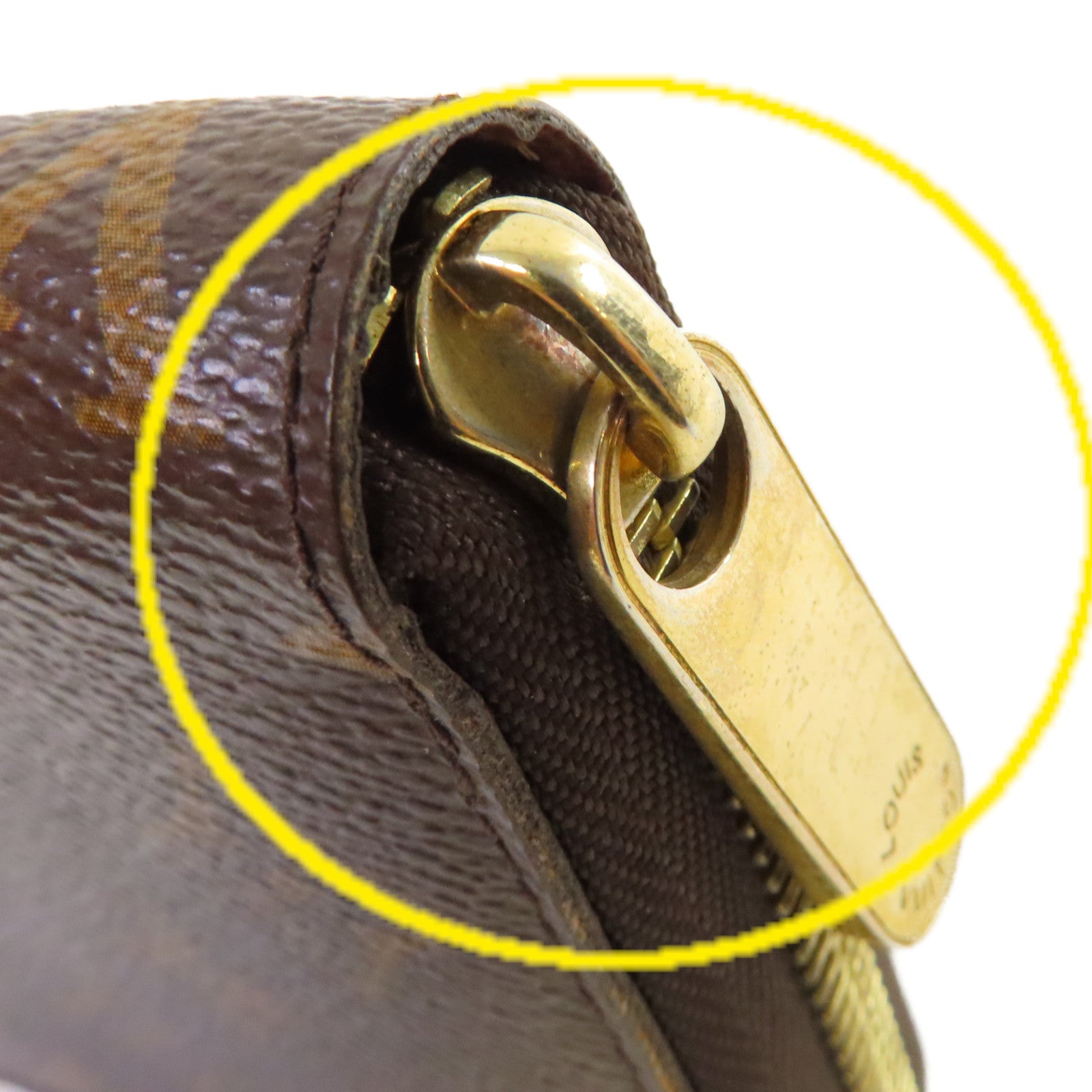 LOUIS VUITTON Monogram Zippy Wallet拉鏈長錢包啡色