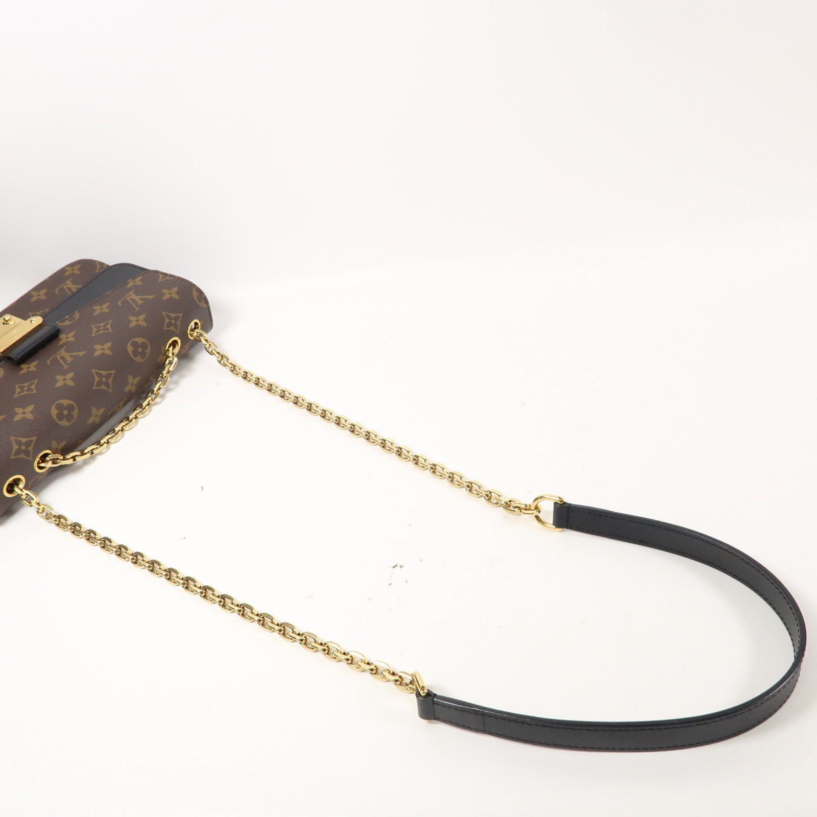LOUIS VUITTON 【激減優惠】Monogram Marceau金扣肩背袋啡色