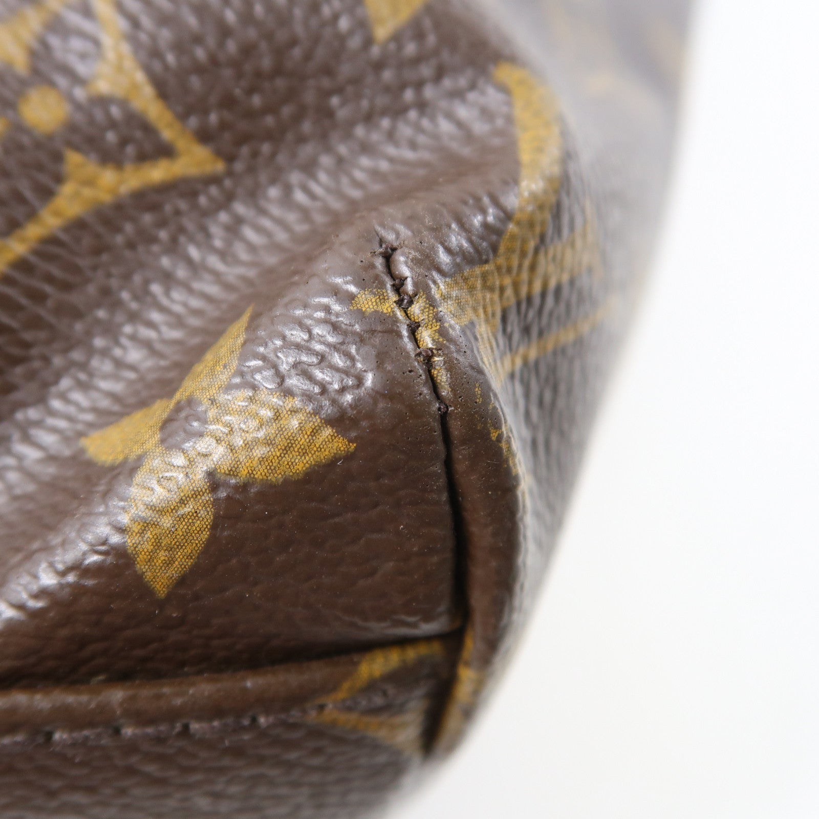 LOUIS VUITTON Monogram Cabas Beaubourg金扣肩背袋啡色